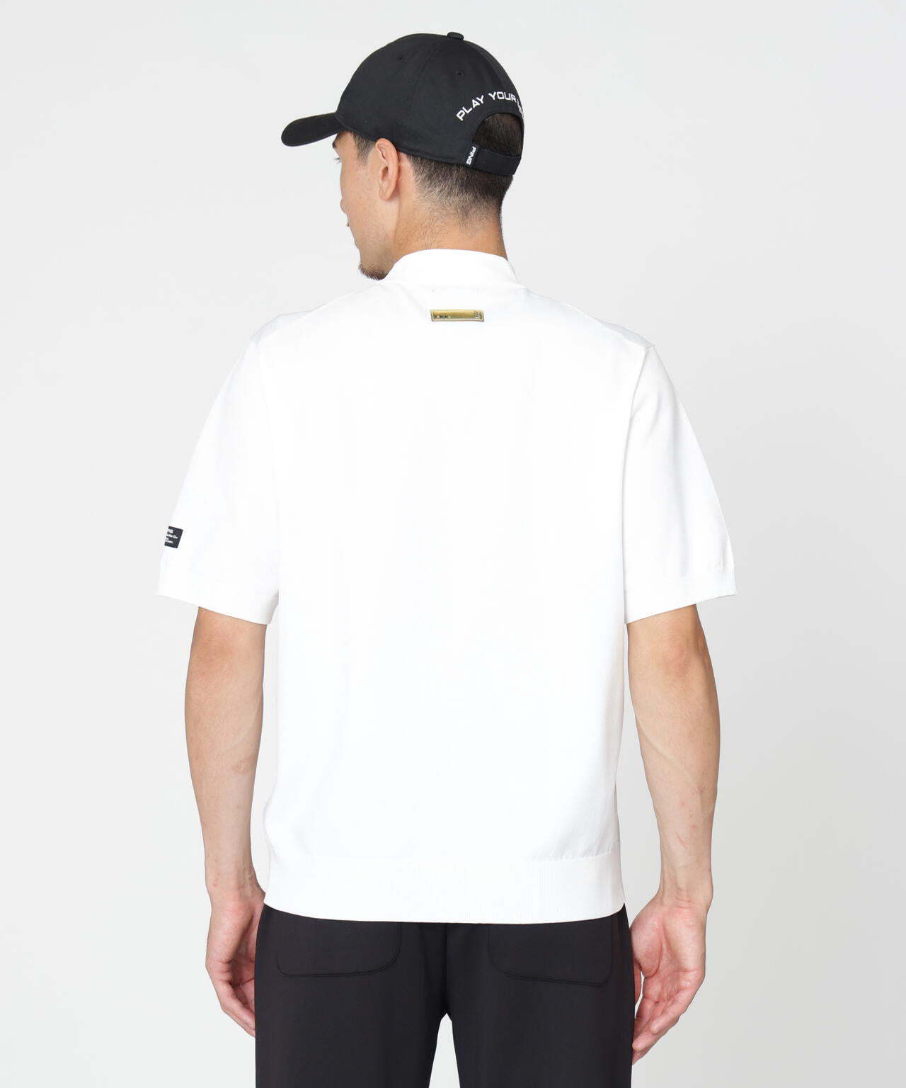 【PING APPAREL】半袖ハイネックニット ＜GOLD＞ (MENS)