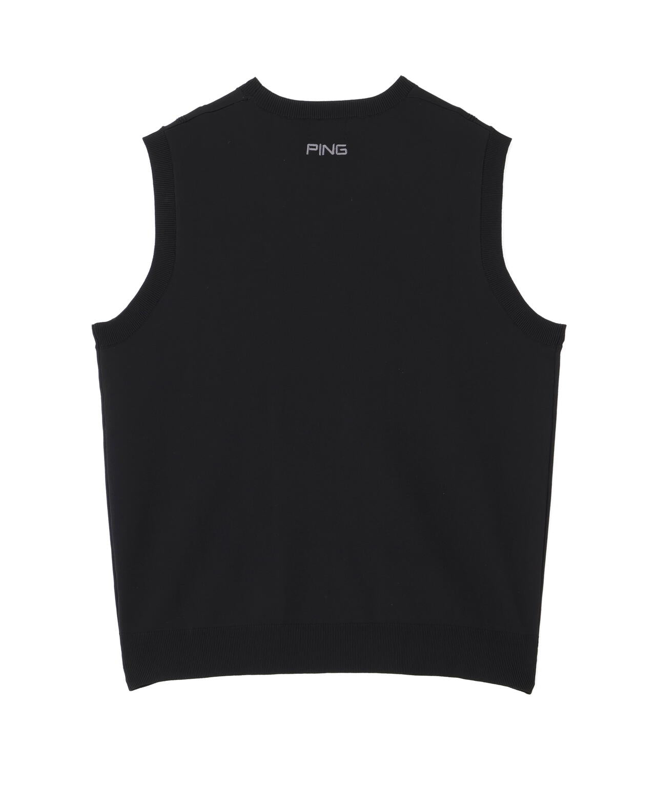 【PING APPAREL】クルーネックニットベスト (MENS)