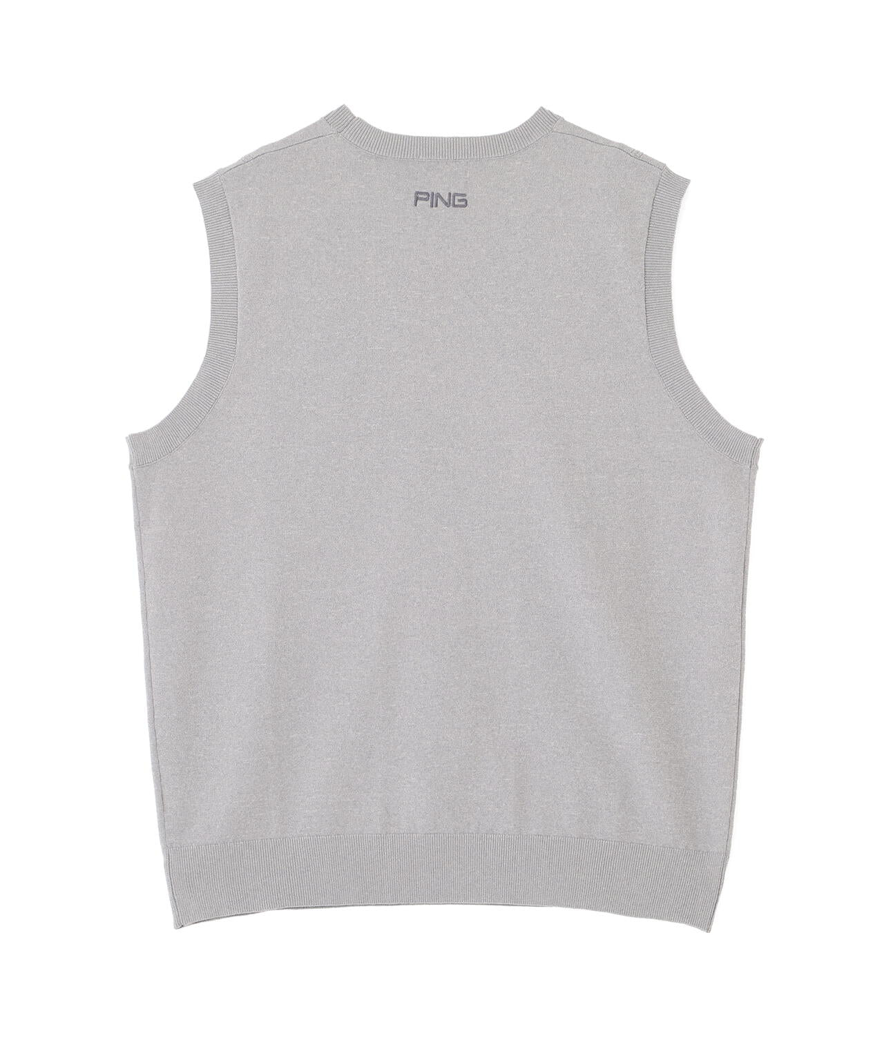 【PING APPAREL】クルーネックニットベスト (MENS)