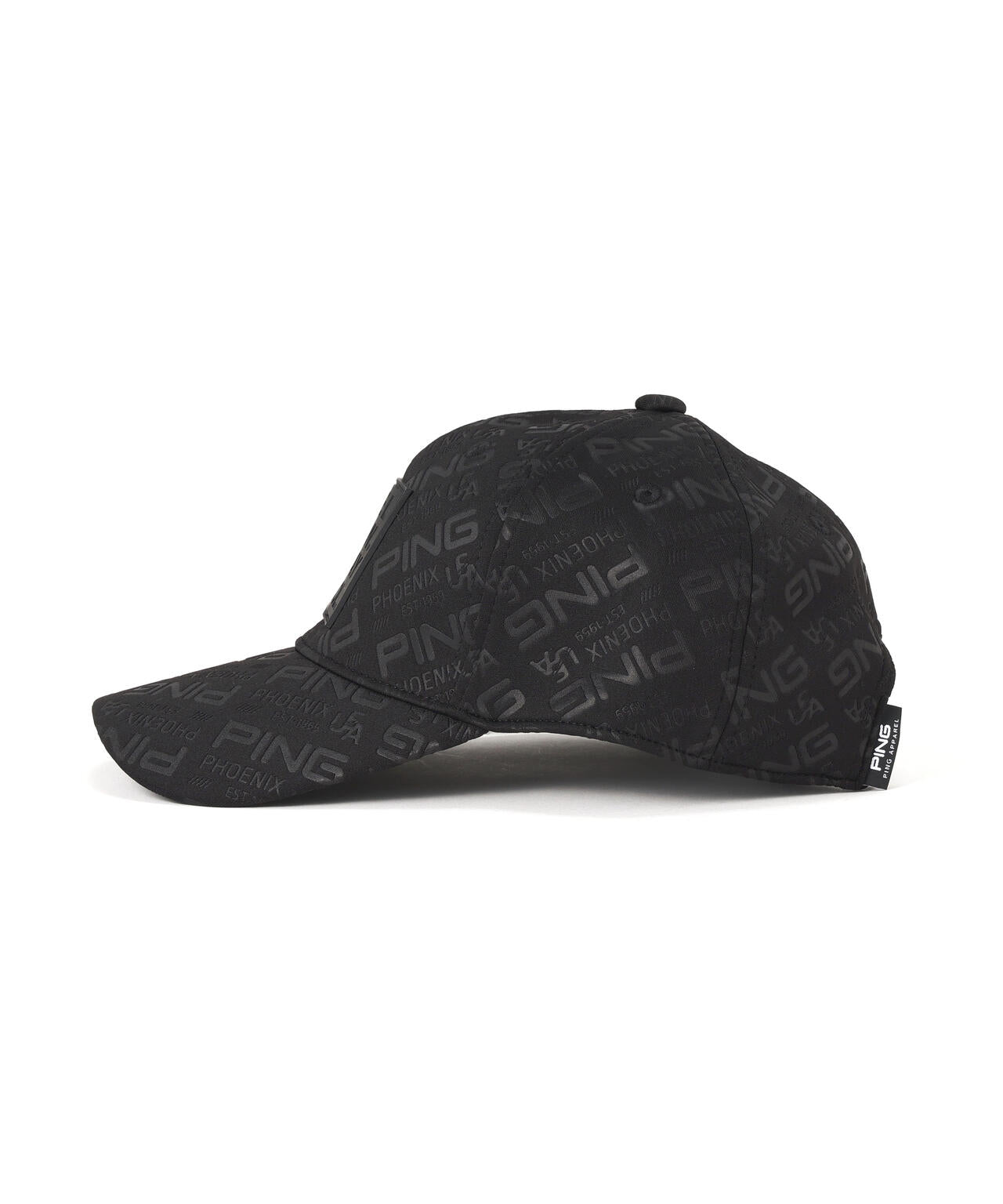 【PING APPAREL】ツイルエンボス柄キャップ (MENS)