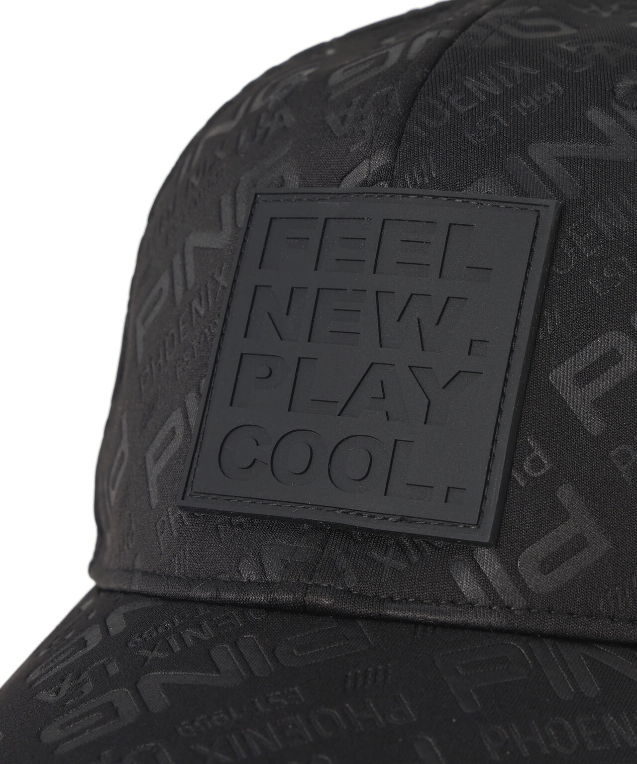 【PING APPAREL】ツイルエンボス柄キャップ (MENS)