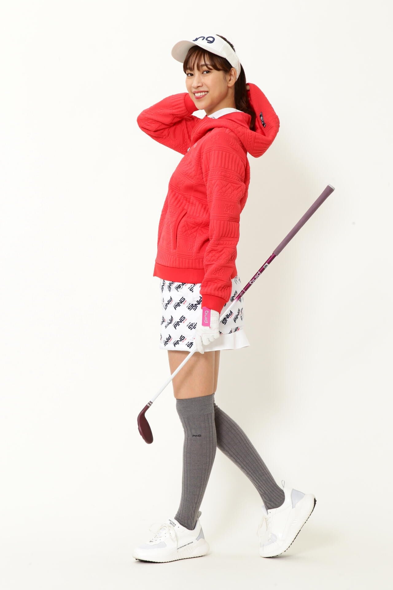【PING APPAREL】接結中綿スカート＜NATIVE＞ (LADIES)