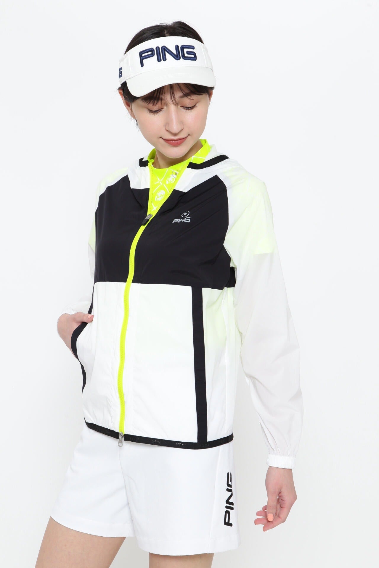 PING APPAREL】バリアンテックフーディブルゾン ＜PERFORMANCE