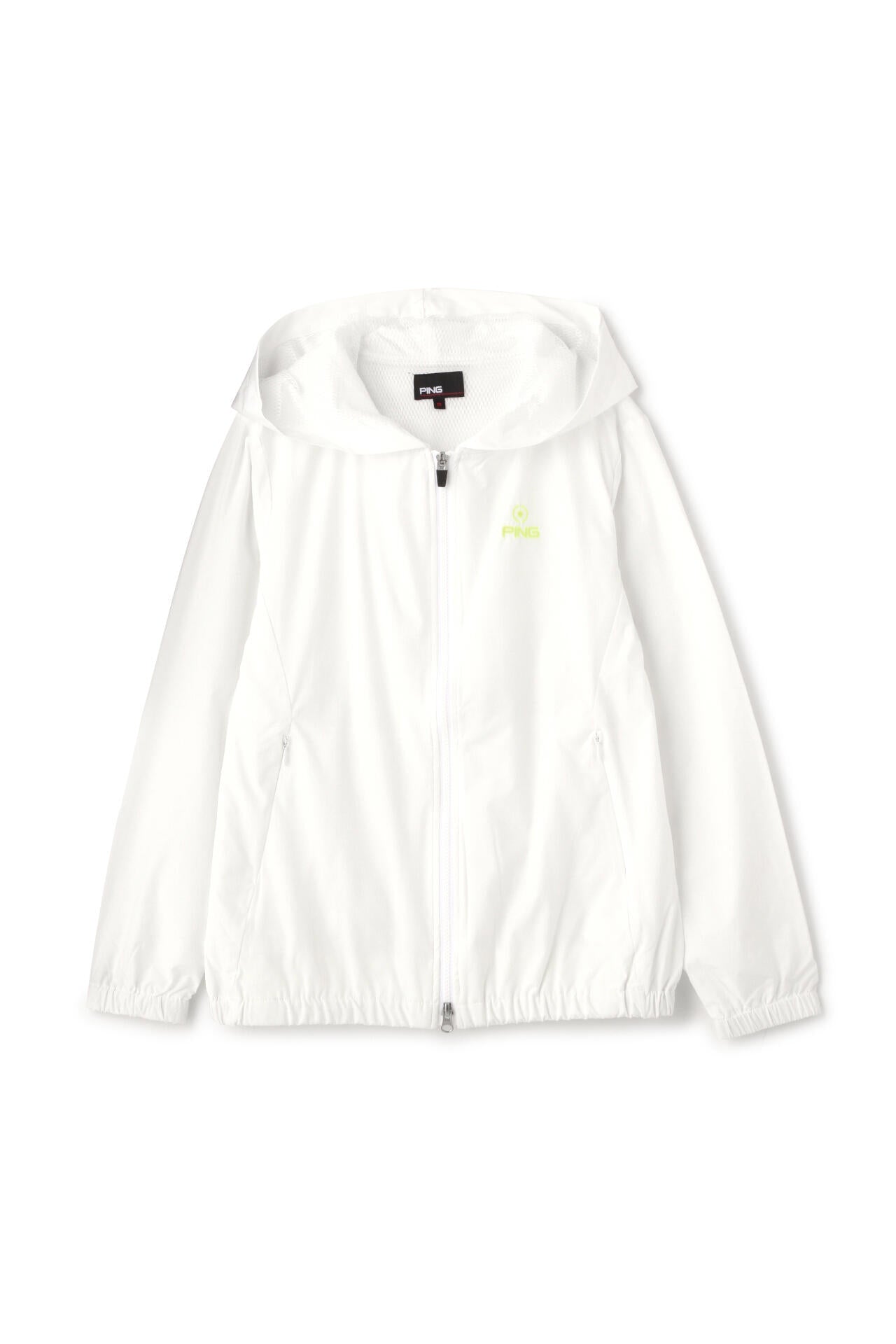【PING APPAREL】デジタルノイズプリントリップ撥水総裏メッシュフーディブルゾン ＜PERFORMANCE＞ (LADIES)