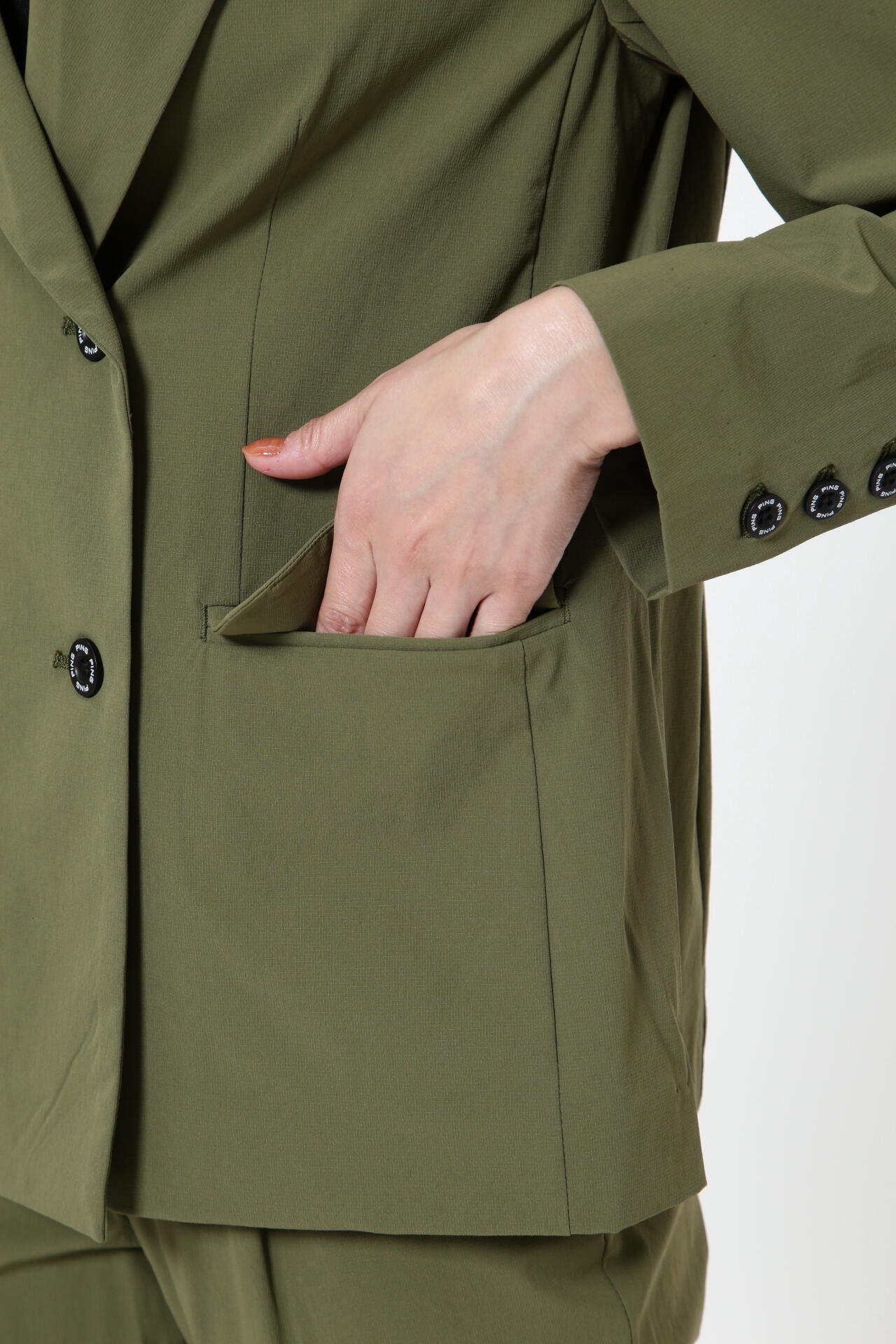 PING APPAREL】【直営限定】ナイロンリップストレッチジャケット