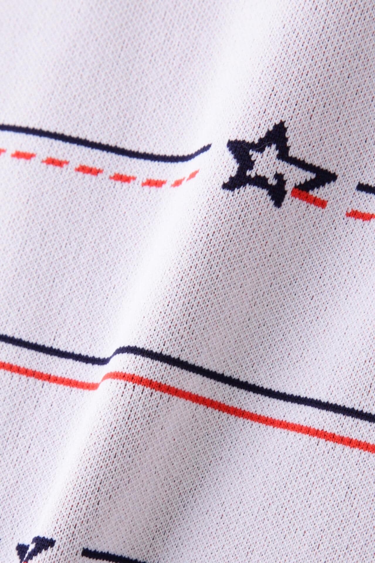 【PING APPAREL】アリゾナボーダージャガードモックネックニットワンピース ＜NATIVE＞ (LADIES)