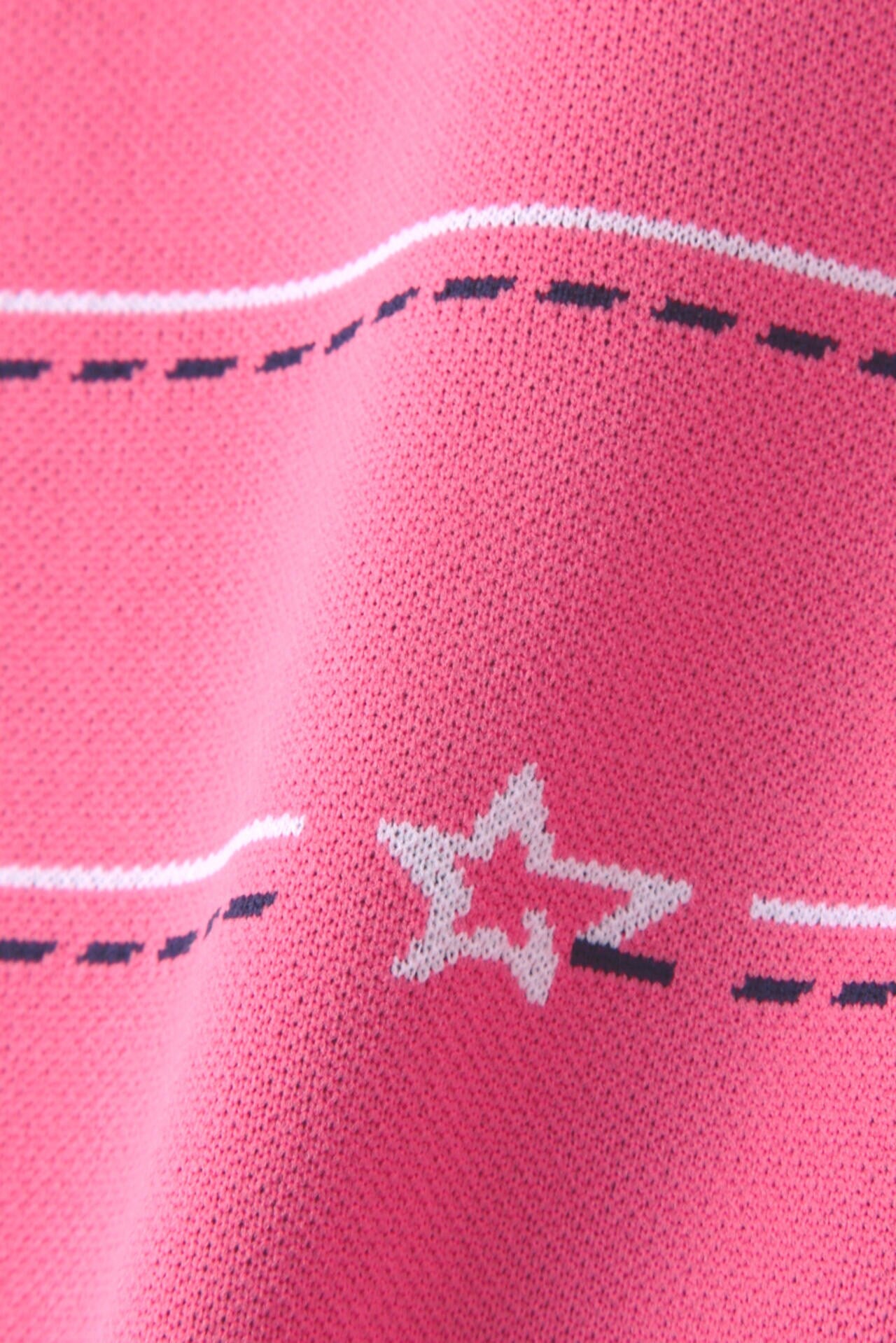 【PING APPAREL】アリゾナボーダージャガードモックネックニットワンピース ＜NATIVE＞ (LADIES)
