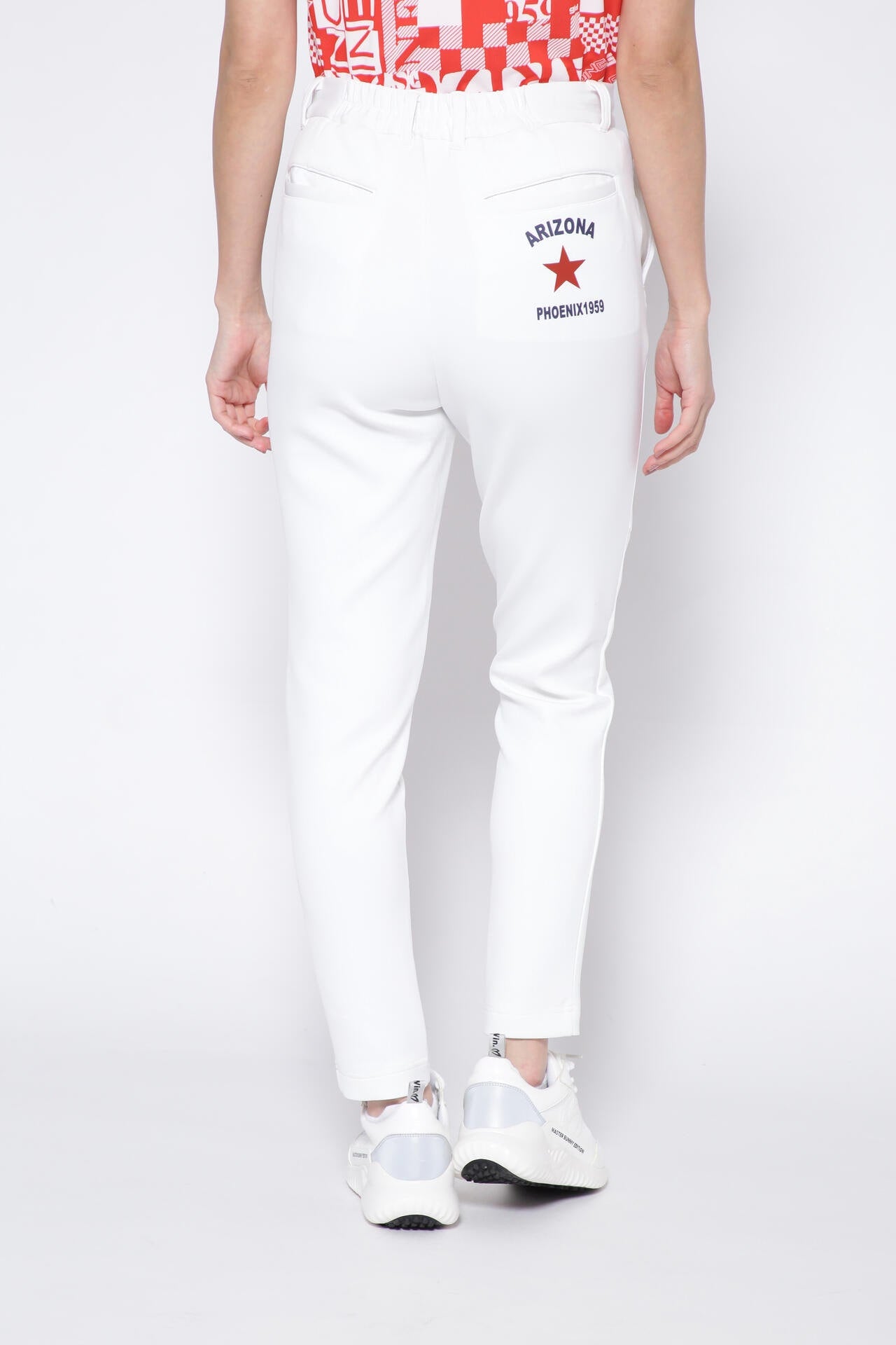 PING APPAREL】リサイクルスキューバテーパードパンツ ＜NATIVE