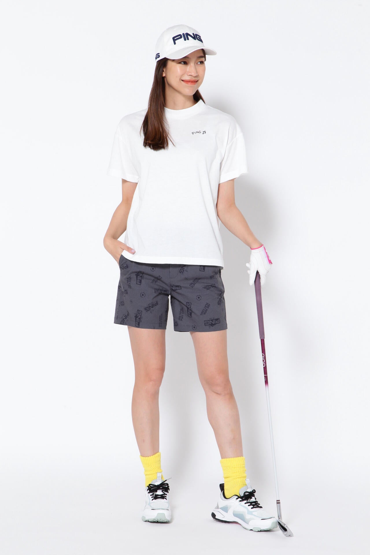 【PING APPAREL】【直営店舗・公式オンライン限定】アリゾナトータル柄 ショートパンツ ＜NATIVE＞ (MENS)