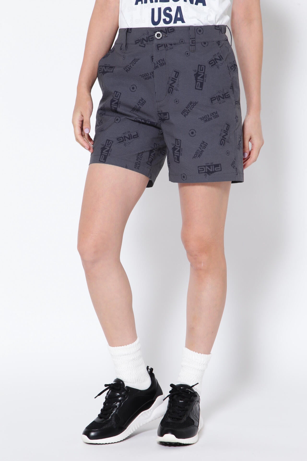 【PING APPAREL】【直営店舗・公式オンライン限定】アリゾナトータル柄 ショートパンツ ＜NATIVE＞ (MENS)
