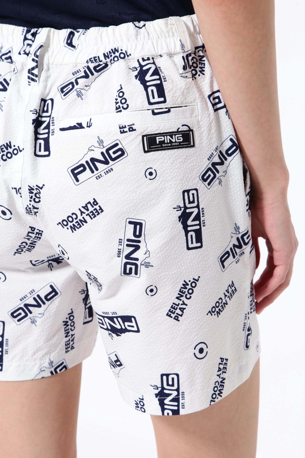 【PING APPAREL】【直営店舗・公式オンライン限定】アリゾナトータル柄 ショートパンツ ＜NATIVE＞ (MENS)