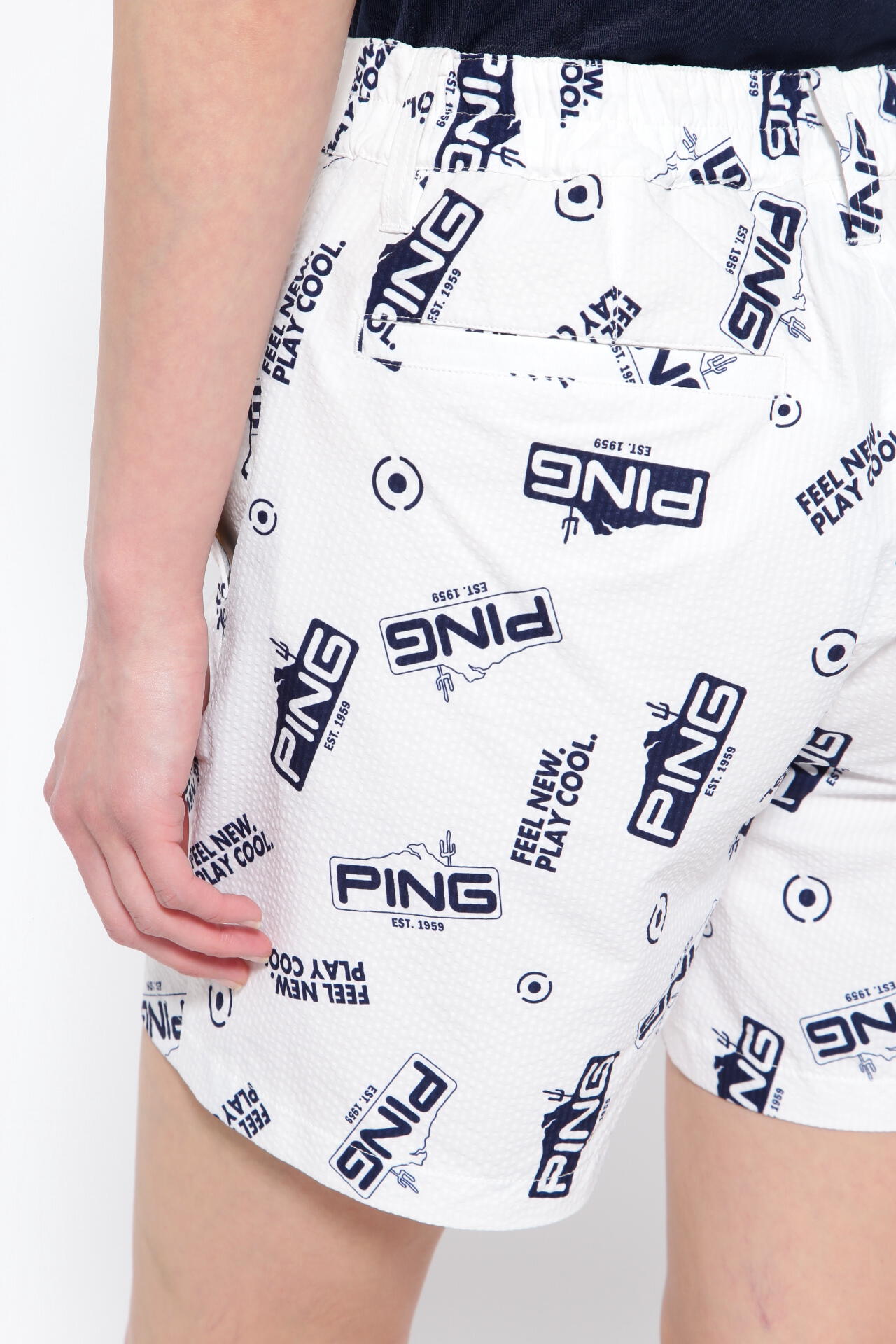 【PING APPAREL】【直営店舗・公式オンライン限定】アリゾナトータル柄 ショートパンツ ＜NATIVE＞ (MENS)