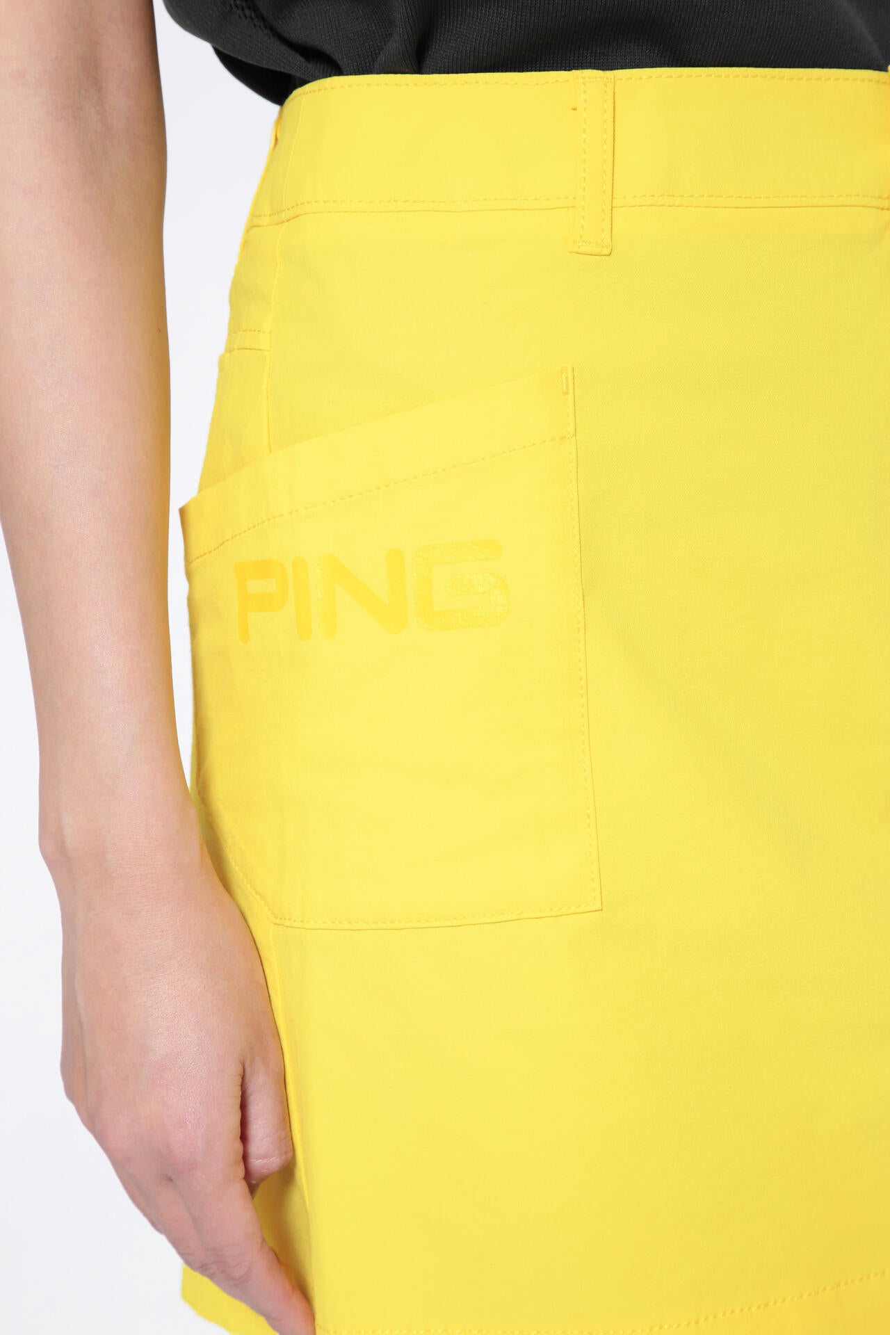 【PING APPAREL】エコアーチ テーパードスカート ＜GOLD＞ (LADIES)