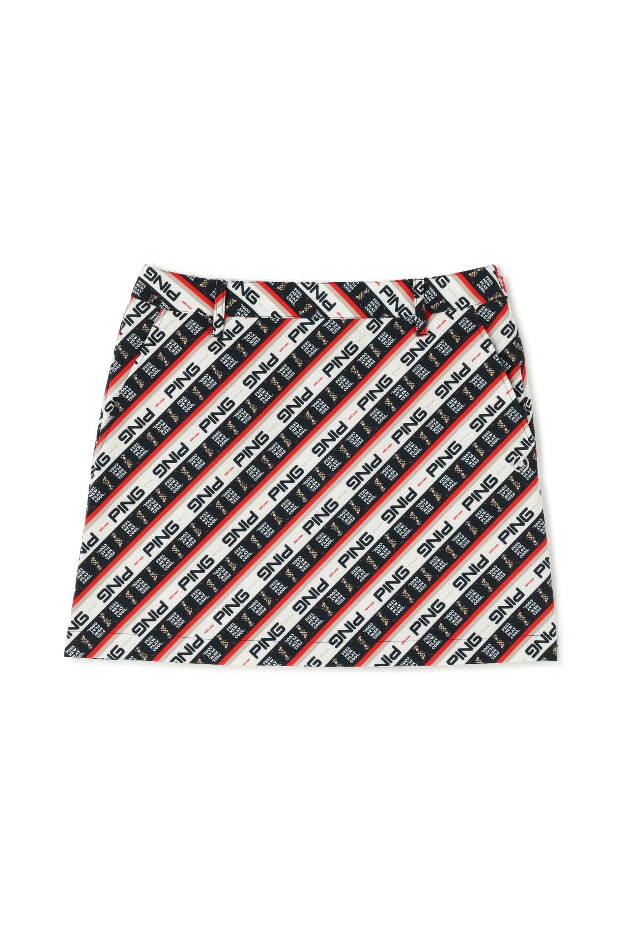 【PING APPAREL】Mr.PING バイアスプリントスカート ＜NATIVE＞ (LADIES)