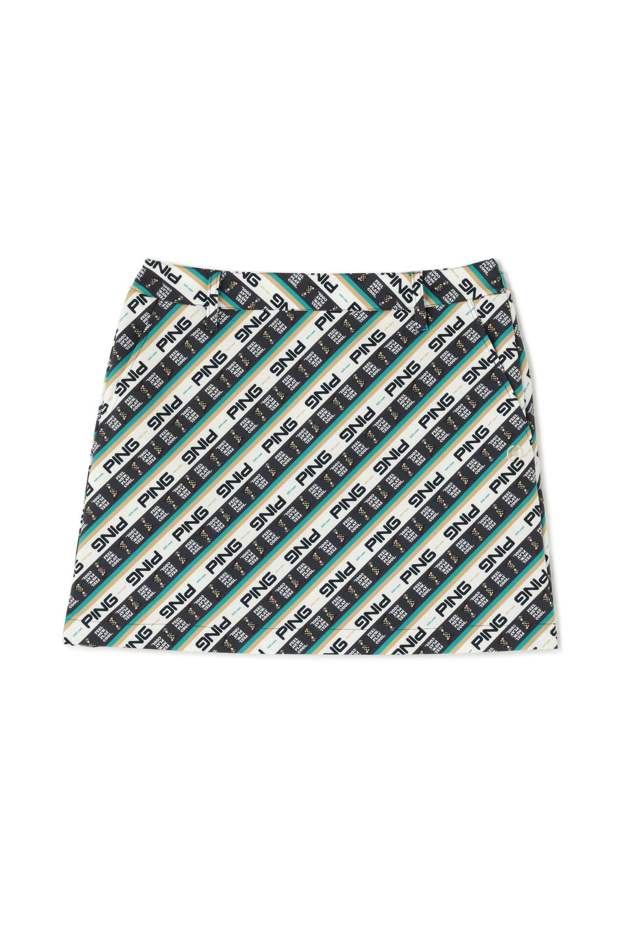 【PING APPAREL】Mr.PING バイアスプリントスカート ＜NATIVE＞ (LADIES)