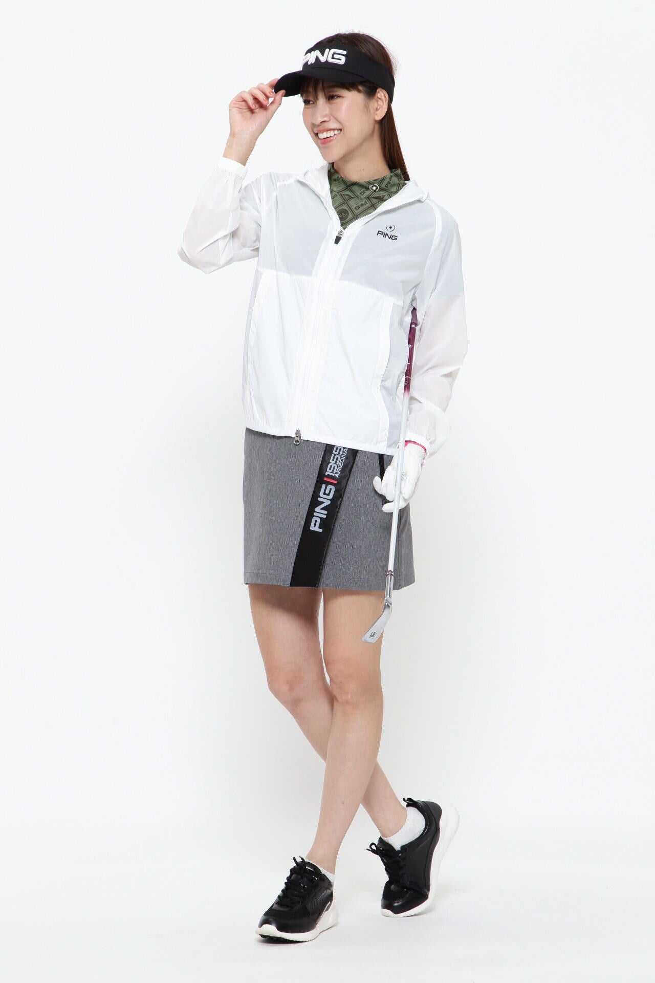 【PING APPAREL】吸水速乾 ストレッチスカート ＜PERFORMANCE＞ (LADIES)
