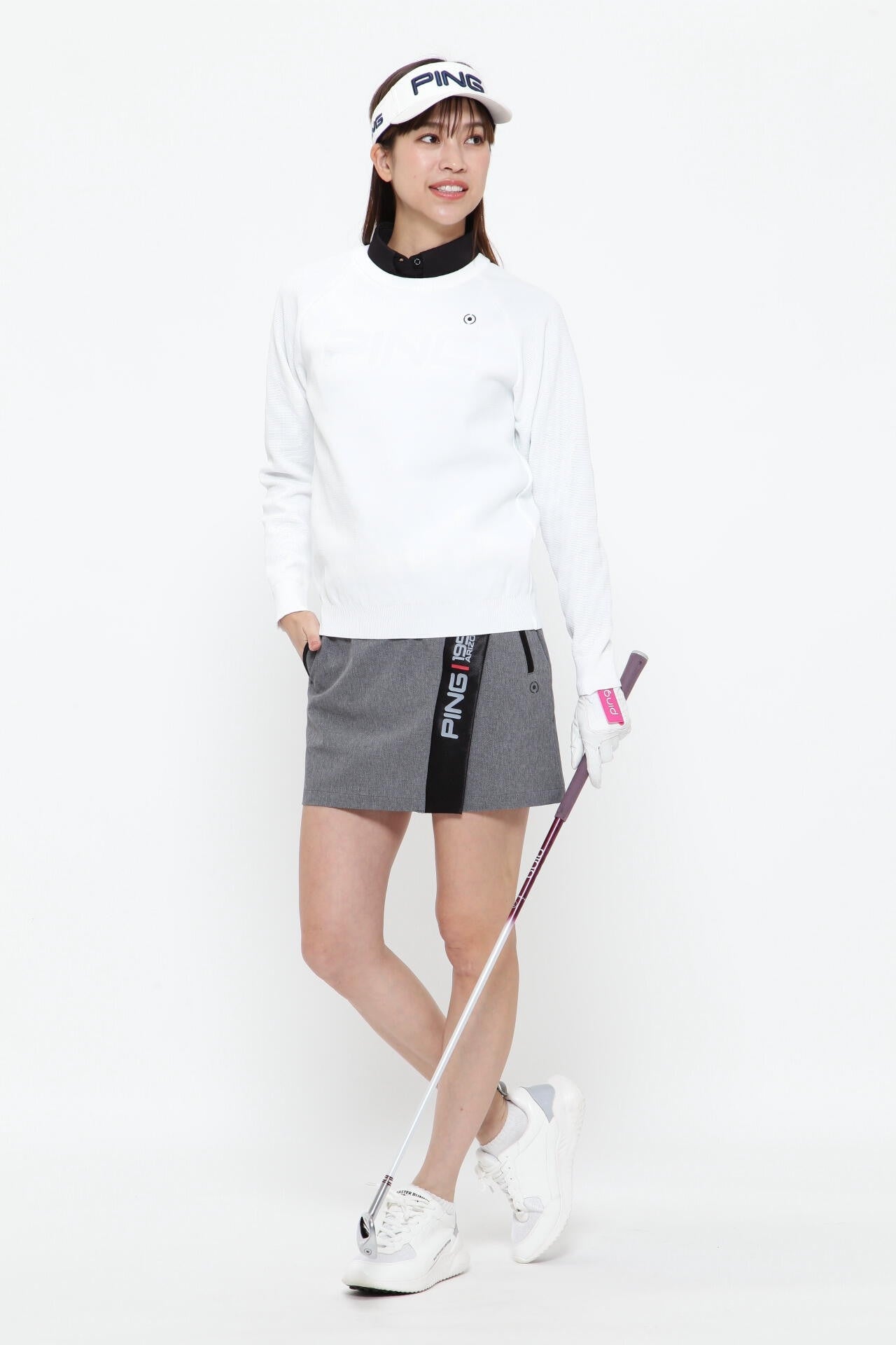 【PING APPAREL】吸水速乾 ストレッチスカート ＜PERFORMANCE＞ (LADIES)