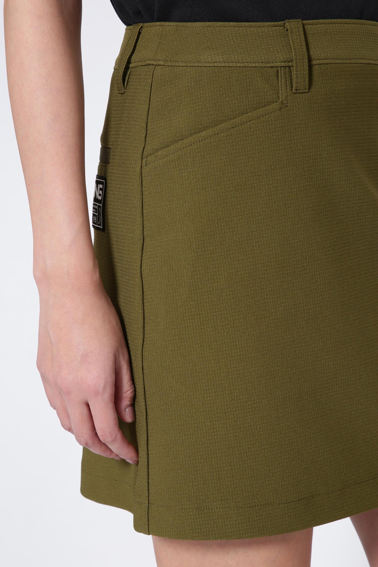 【PING APPAREL】エコブルーメッシュスカート ＜GOLD＞ (LADIES)