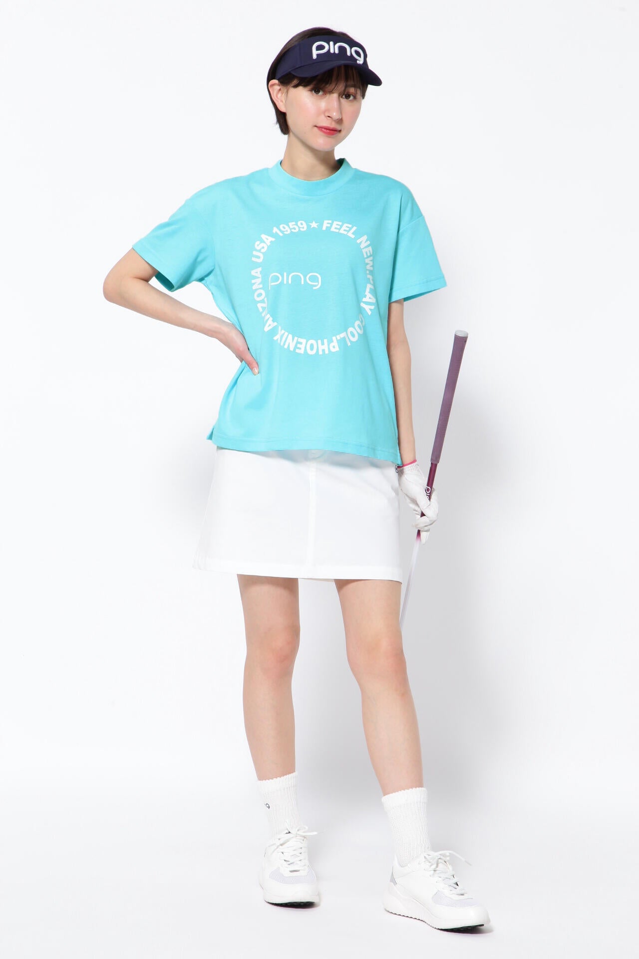 【PING APPAREL】10色 4WAYストレッチスカート ＜NATIVE＞ (LADIES)