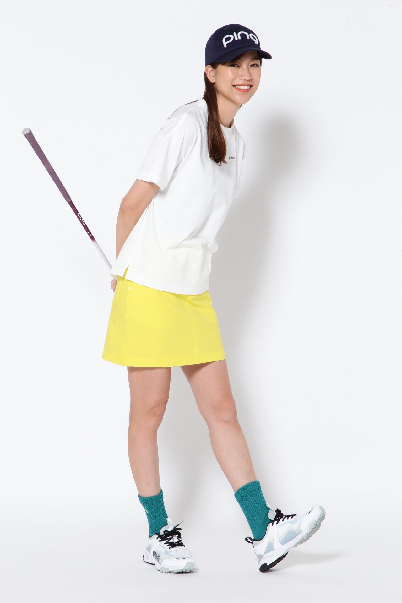 【PING APPAREL】10色 4WAYストレッチスカート ＜NATIVE＞ (LADIES)