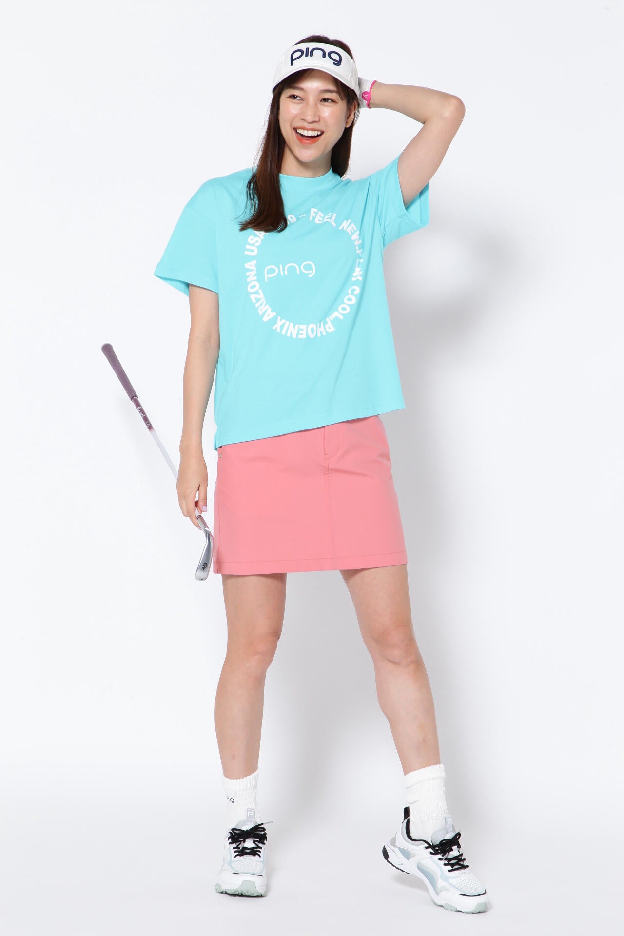 【PING APPAREL】10色 4WAYストレッチスカート ＜NATIVE＞ (LADIES)