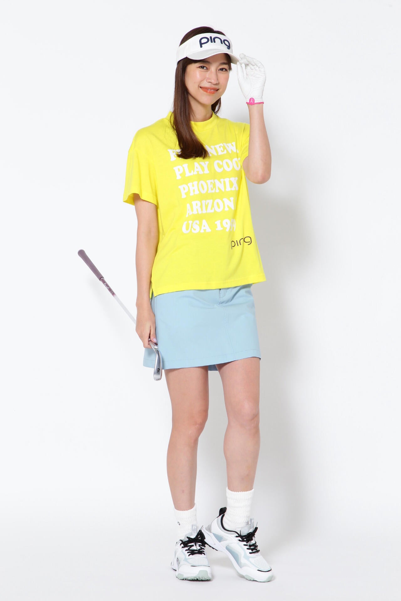 【PING APPAREL】10色 4WAYストレッチスカート ＜NATIVE＞ (LADIES)