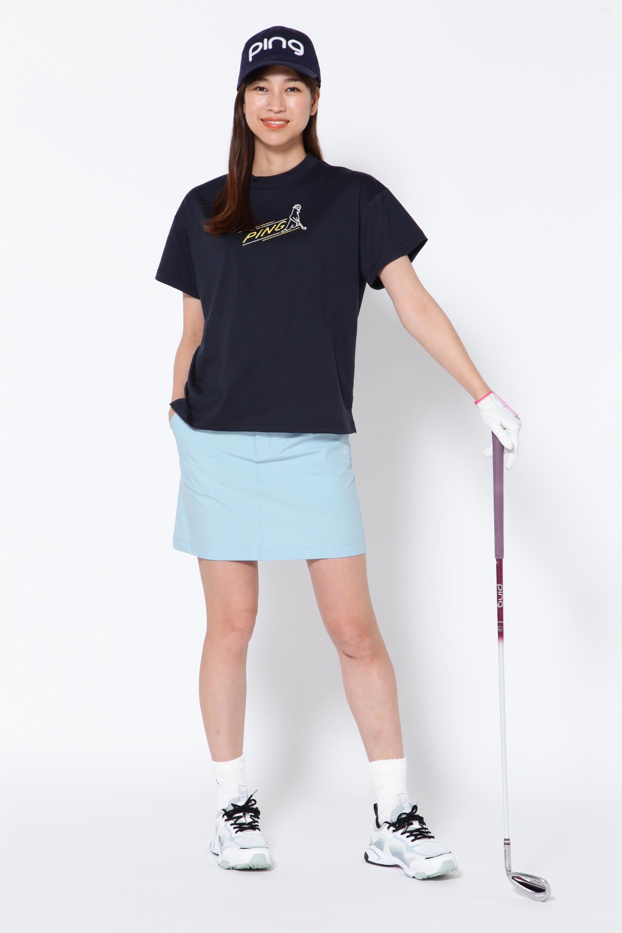 【PING APPAREL】10色 4WAYストレッチスカート ＜NATIVE＞ (LADIES)