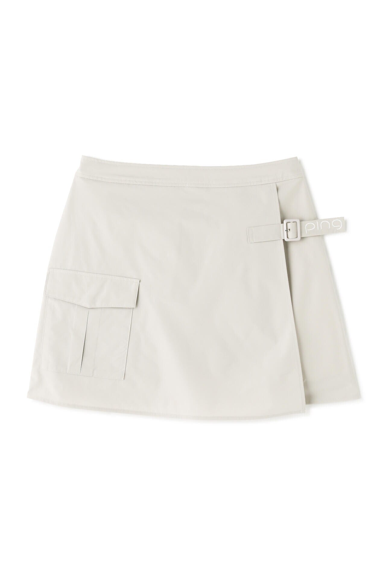 【PING APPAREL】ライトクロス 4WAYストレッチ ラップ風スカート ＜PRODUCT ADDITION＞ (LADIES)