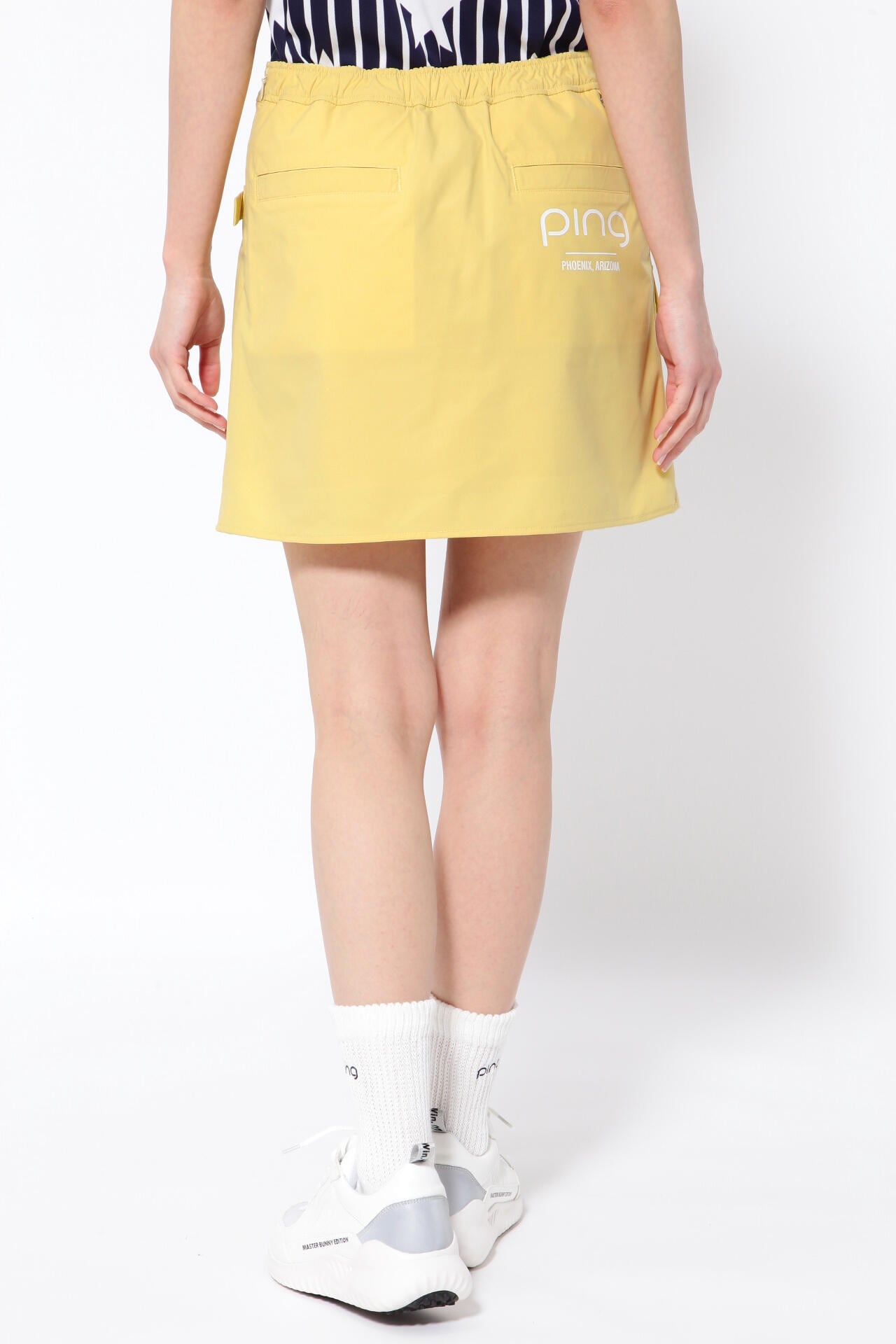 【PING APPAREL】ライトクロス 4WAYストレッチ ラップ風スカート ＜PRODUCT ADDITION＞ (LADIES)
