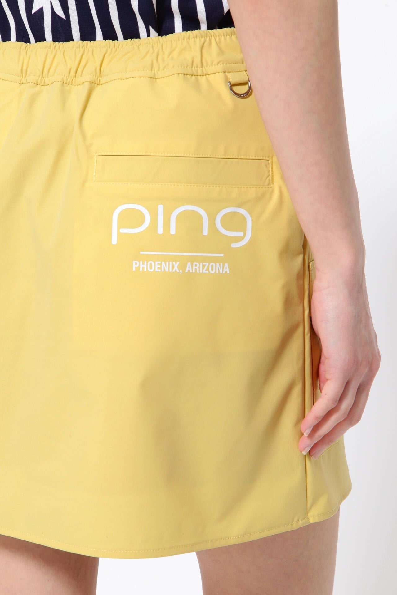 【PING APPAREL】ライトクロス 4WAYストレッチ ラップ風スカート ＜PRODUCT ADDITION＞ (LADIES)