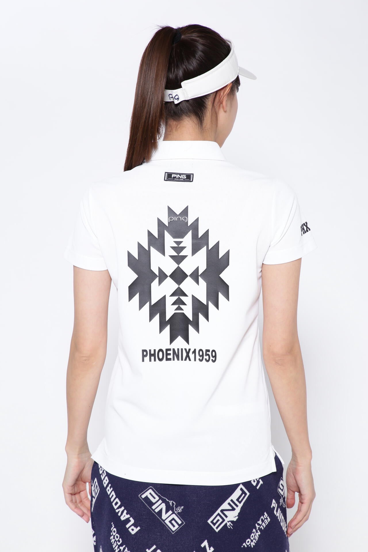 【PING APPAREL】ドライタッチカノコ 半袖ポロシャツ ＜NATIVE＞ (LADIES)
