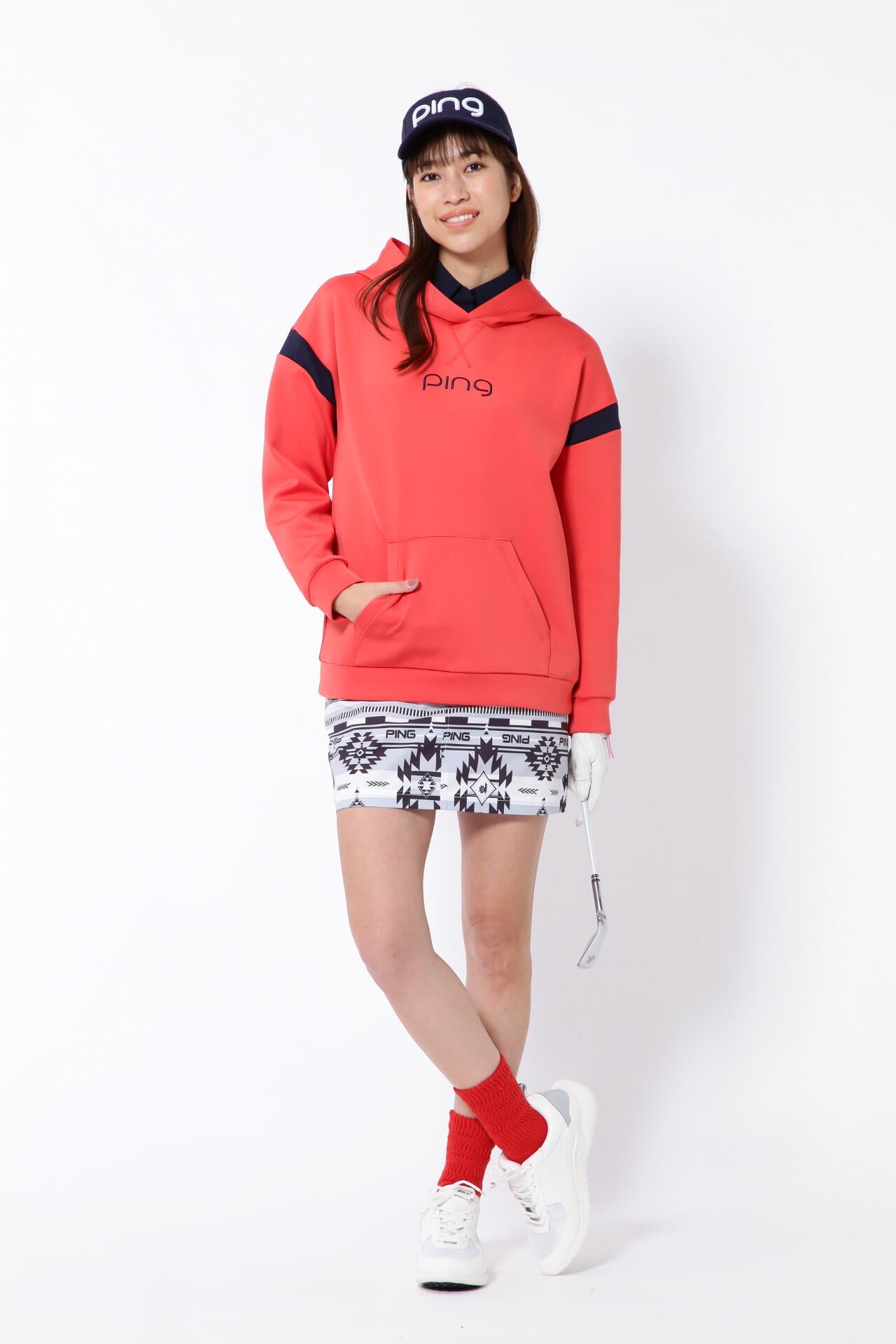 【PING APPAREL】ドライタッチカノコ 半袖ポロシャツ ＜NATIVE＞ (LADIES)