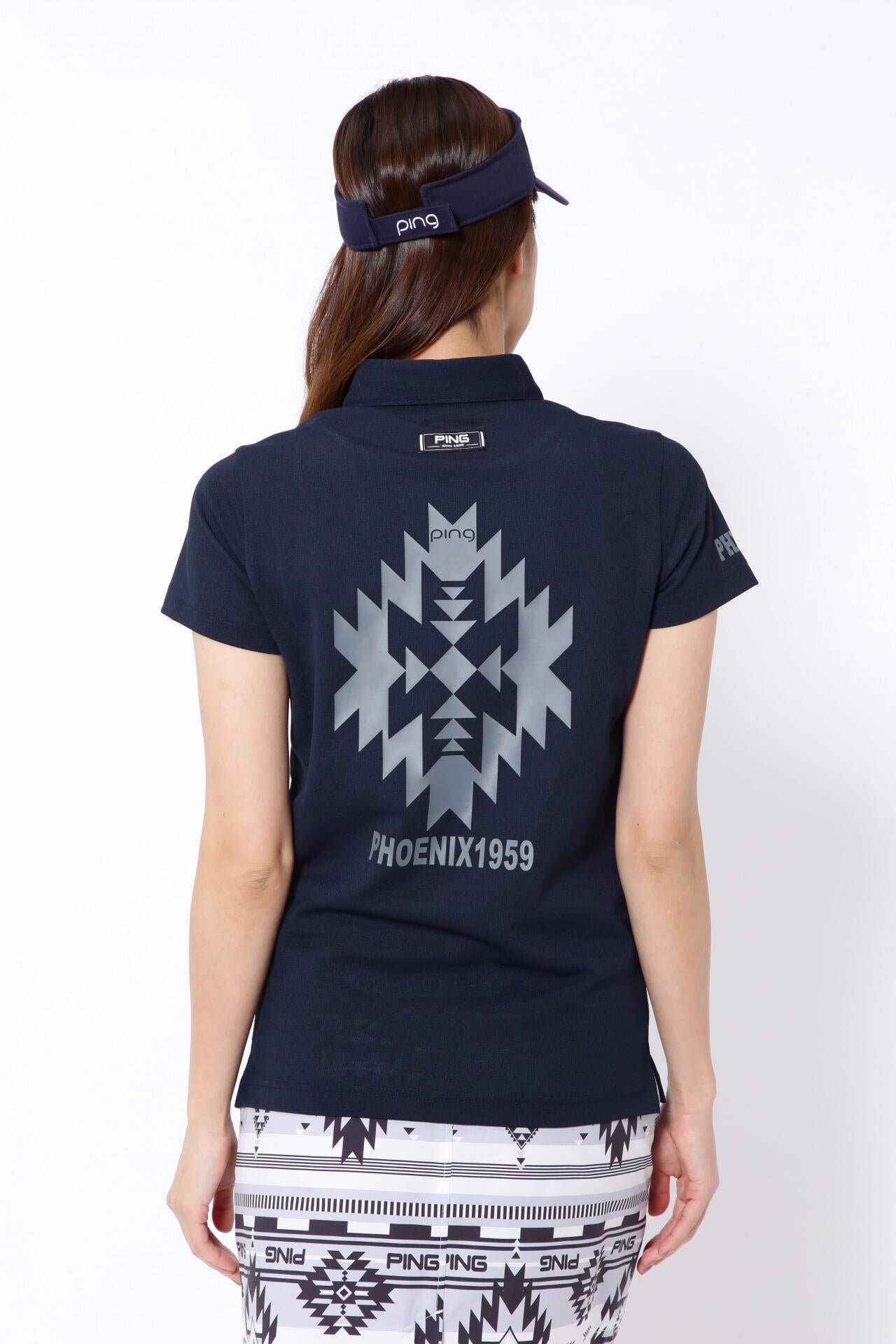 【PING APPAREL】ドライタッチカノコ 半袖ポロシャツ ＜NATIVE＞ (LADIES)