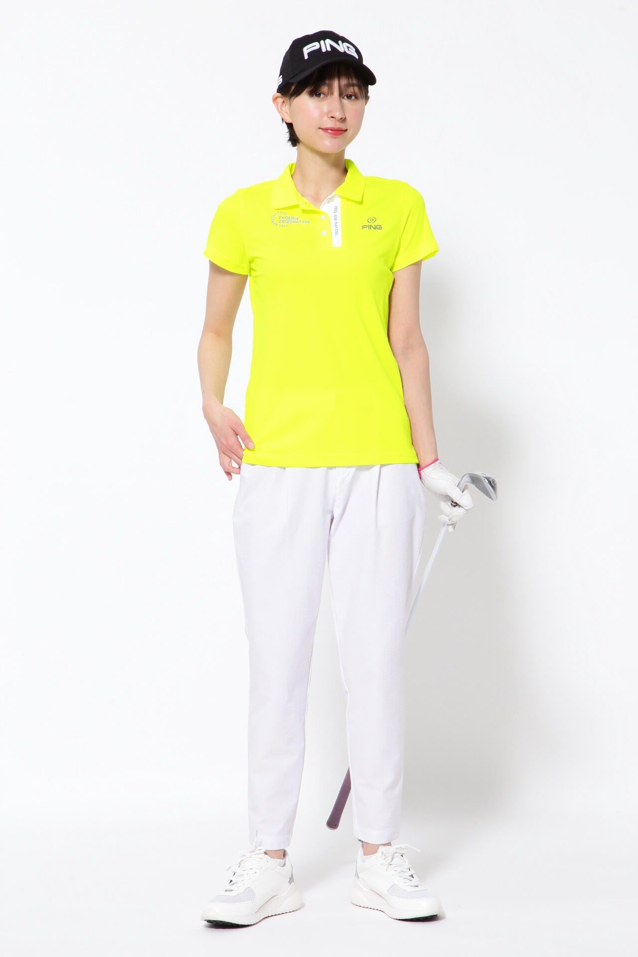【PING APPAREL】サライテック トリコット半袖ポロシャツ ＜PERFORMANCE＞ (LADIES)