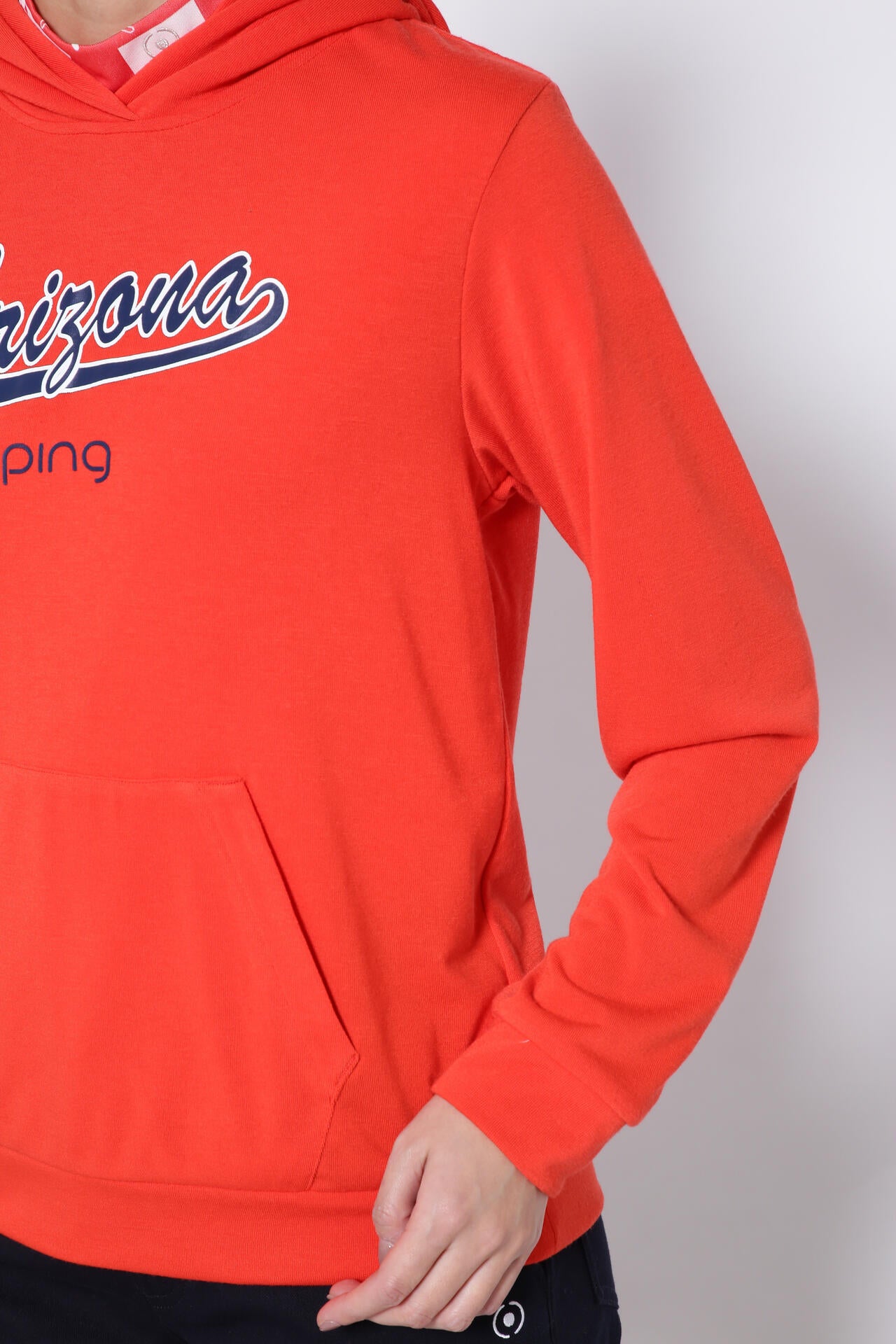 【PING APPAREL】アリゾナロゴプリント 軽量裏毛 プルオーバーフーディー ＜NATIVE＞ (LADIES)