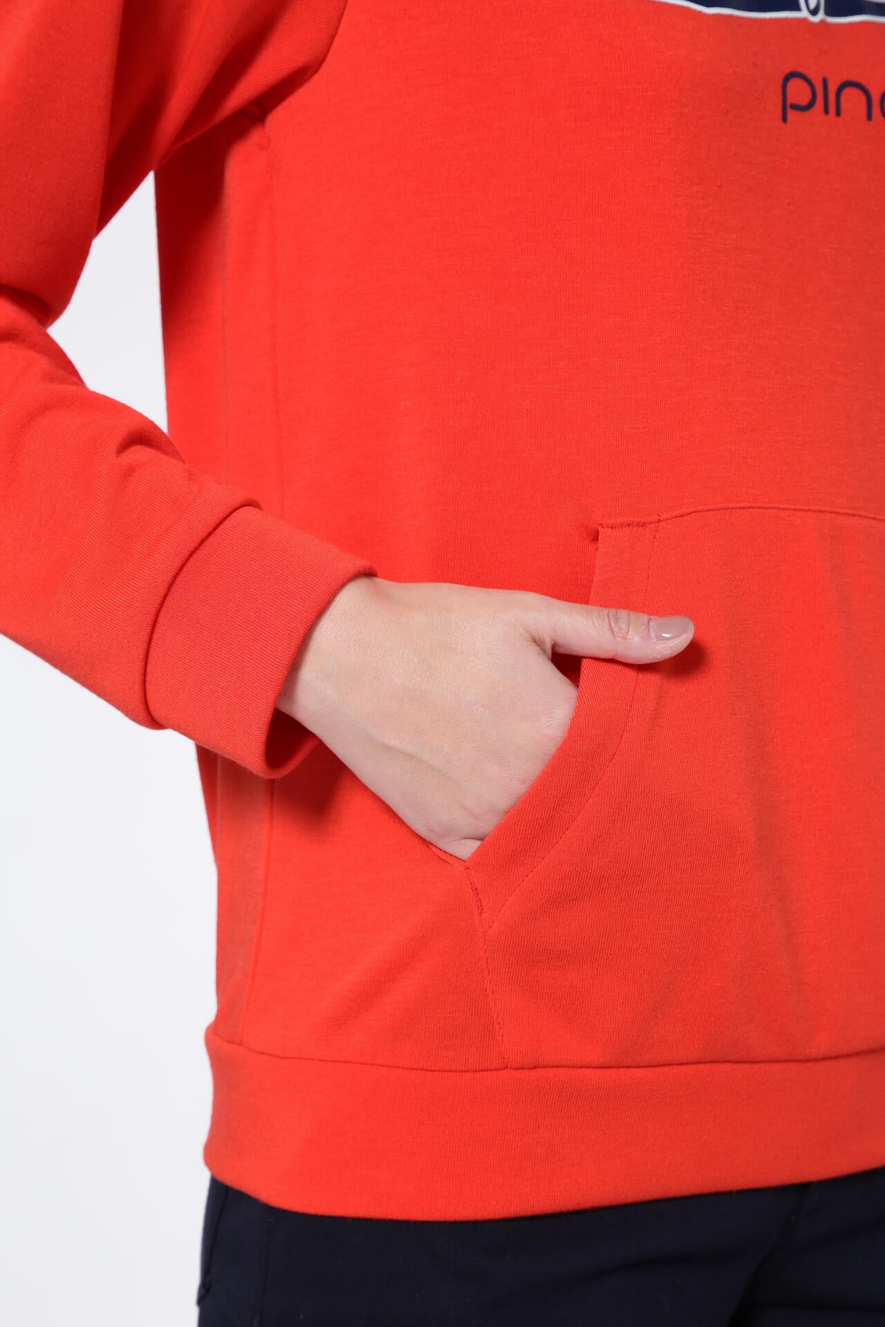 【PING APPAREL】アリゾナロゴプリント 軽量裏毛 プルオーバーフーディー ＜NATIVE＞ (LADIES)