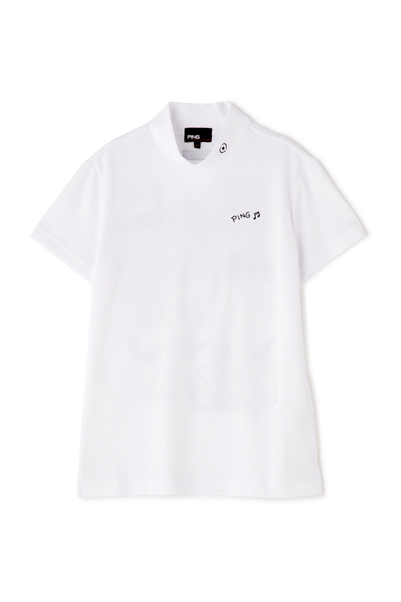 【PING APPAREL】ポリエステルカノコ 10色 半袖ハイネックカットソー ＜NATIVE＞ (LADIES)