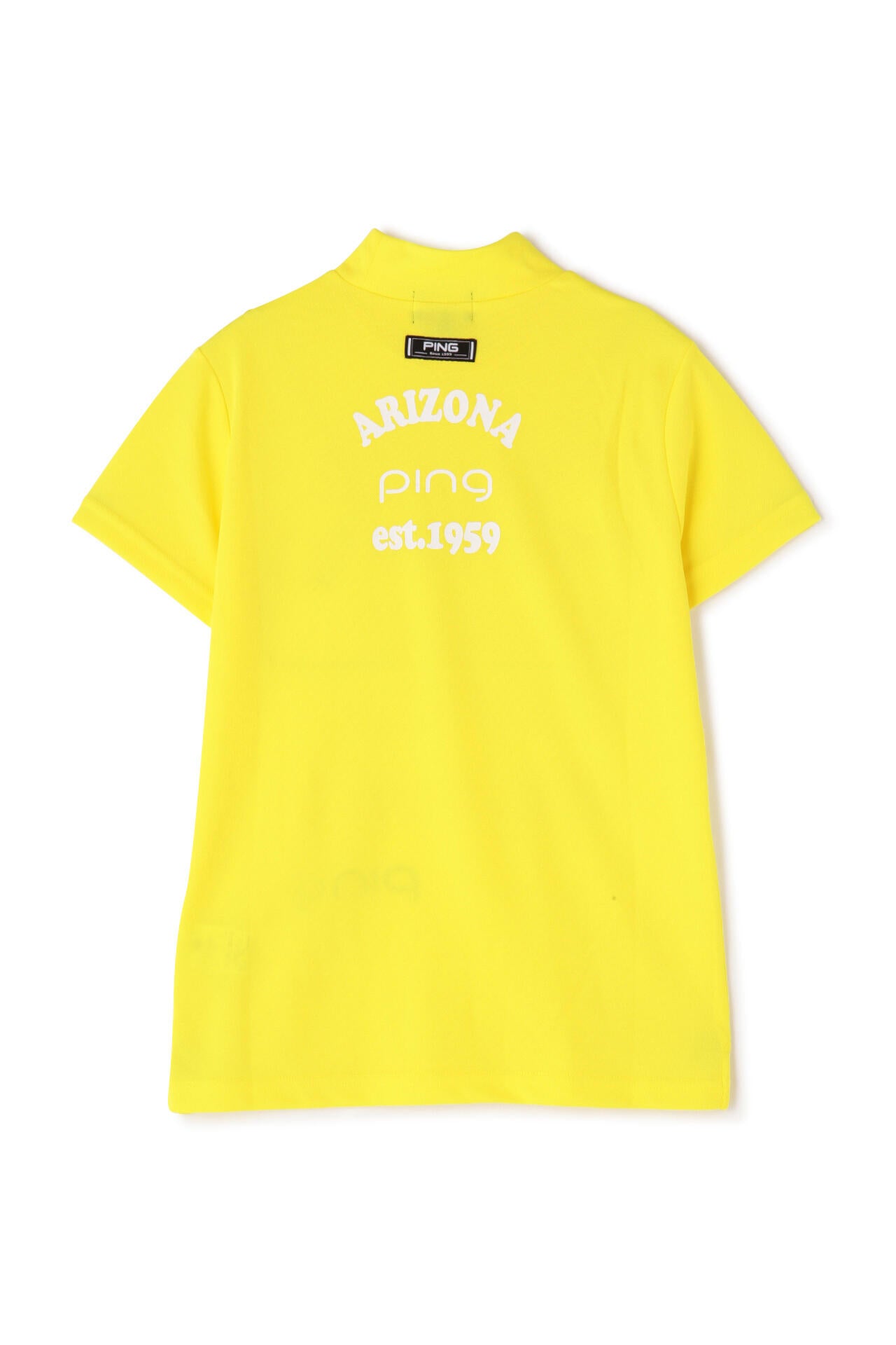【PING APPAREL】ポリエステルカノコ 10色 半袖ハイネックカットソー ＜NATIVE＞ (LADIES)