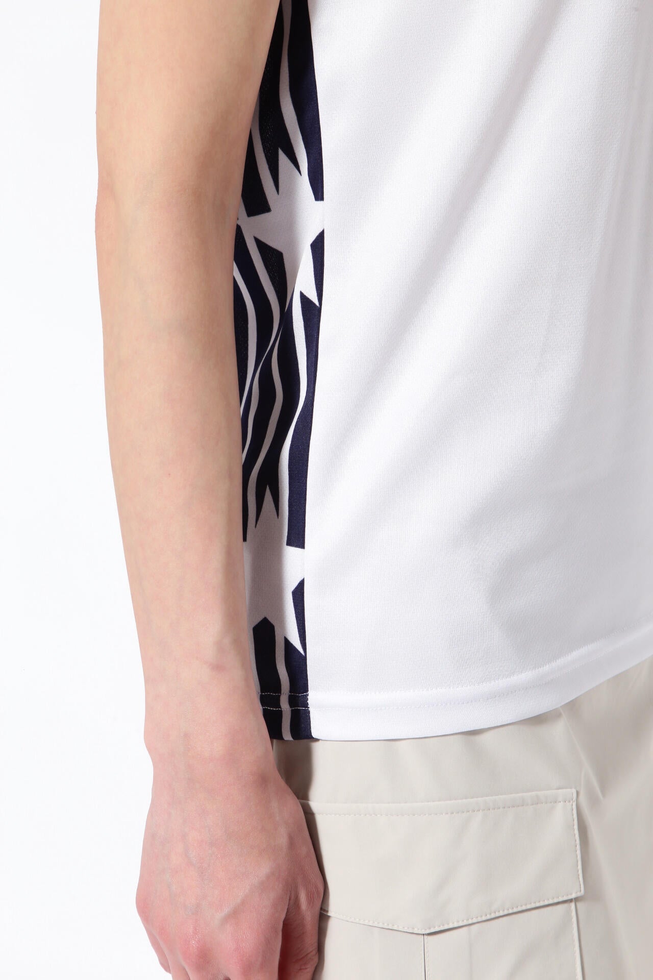 【PING APPAREL】プラスリッチDRY&UVバックプリント半袖ハイネックシャツ＜PRODUCT ADDITION＞ (LADIES)