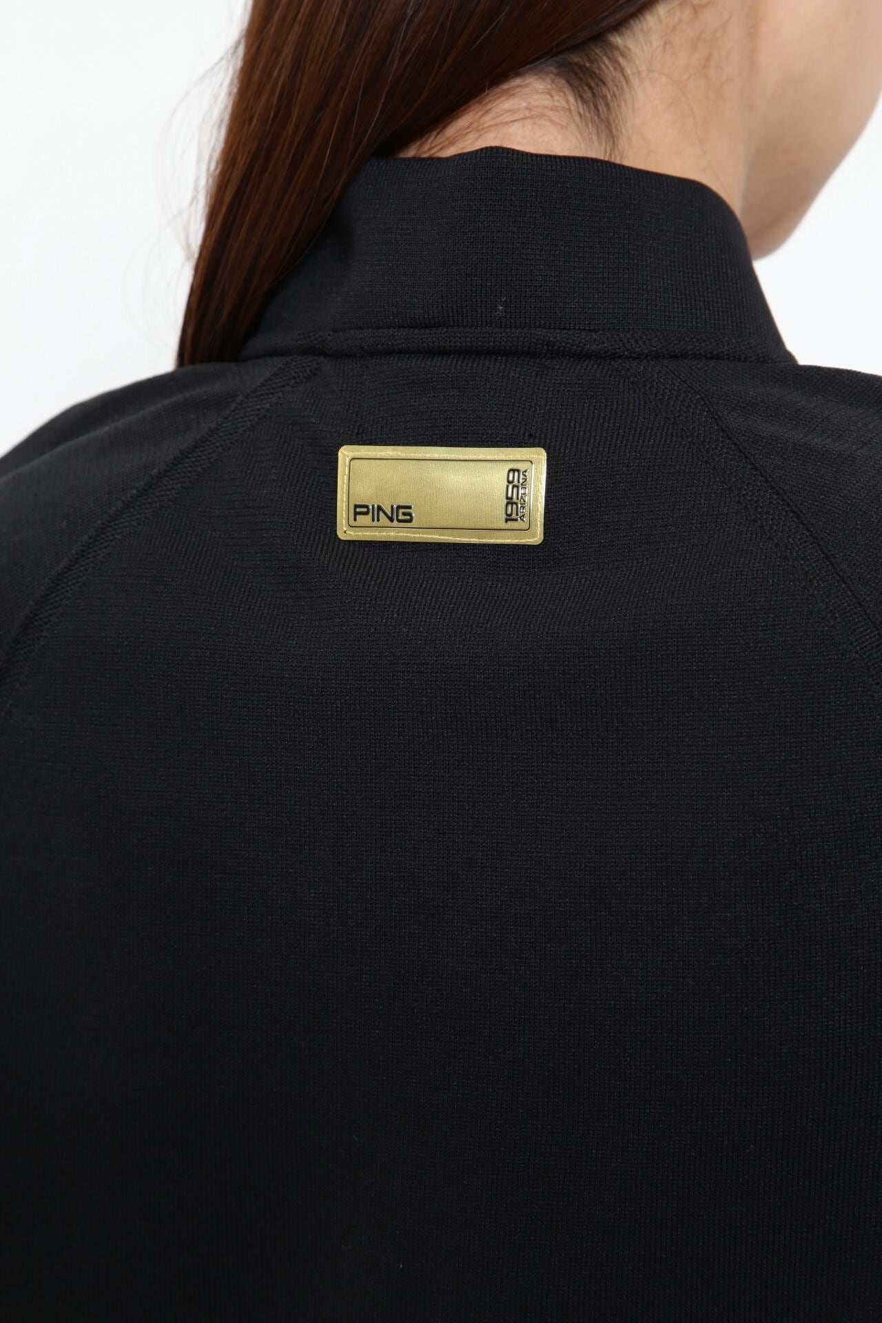【PING APPAREL】ホールガーメントニットポロシャツ ＜GOLD＞ (LADIES)