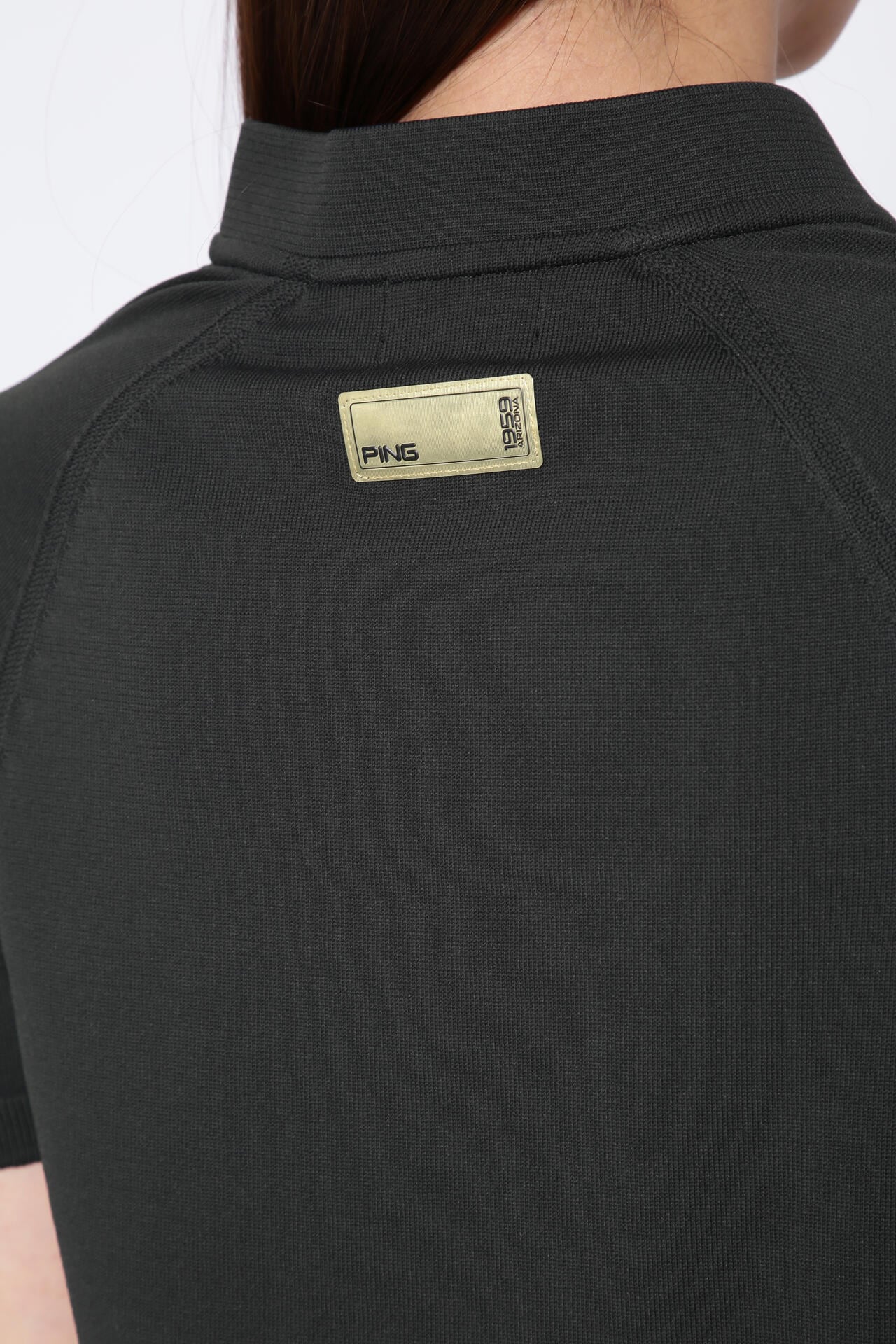 【PING APPAREL】ホールガーメントニットポロシャツ ＜GOLD＞ (LADIES)