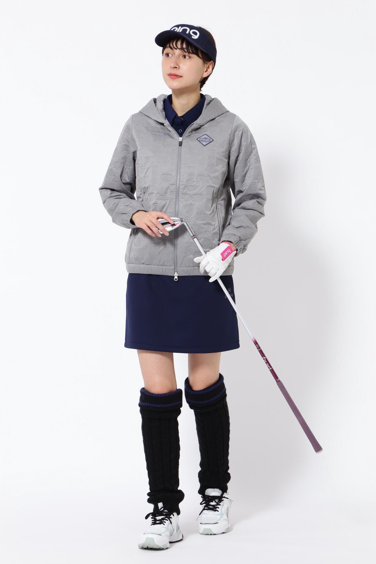 PING APPAREL】ソニックキルト防風撥水中綿ブルゾン ＜NATIVE