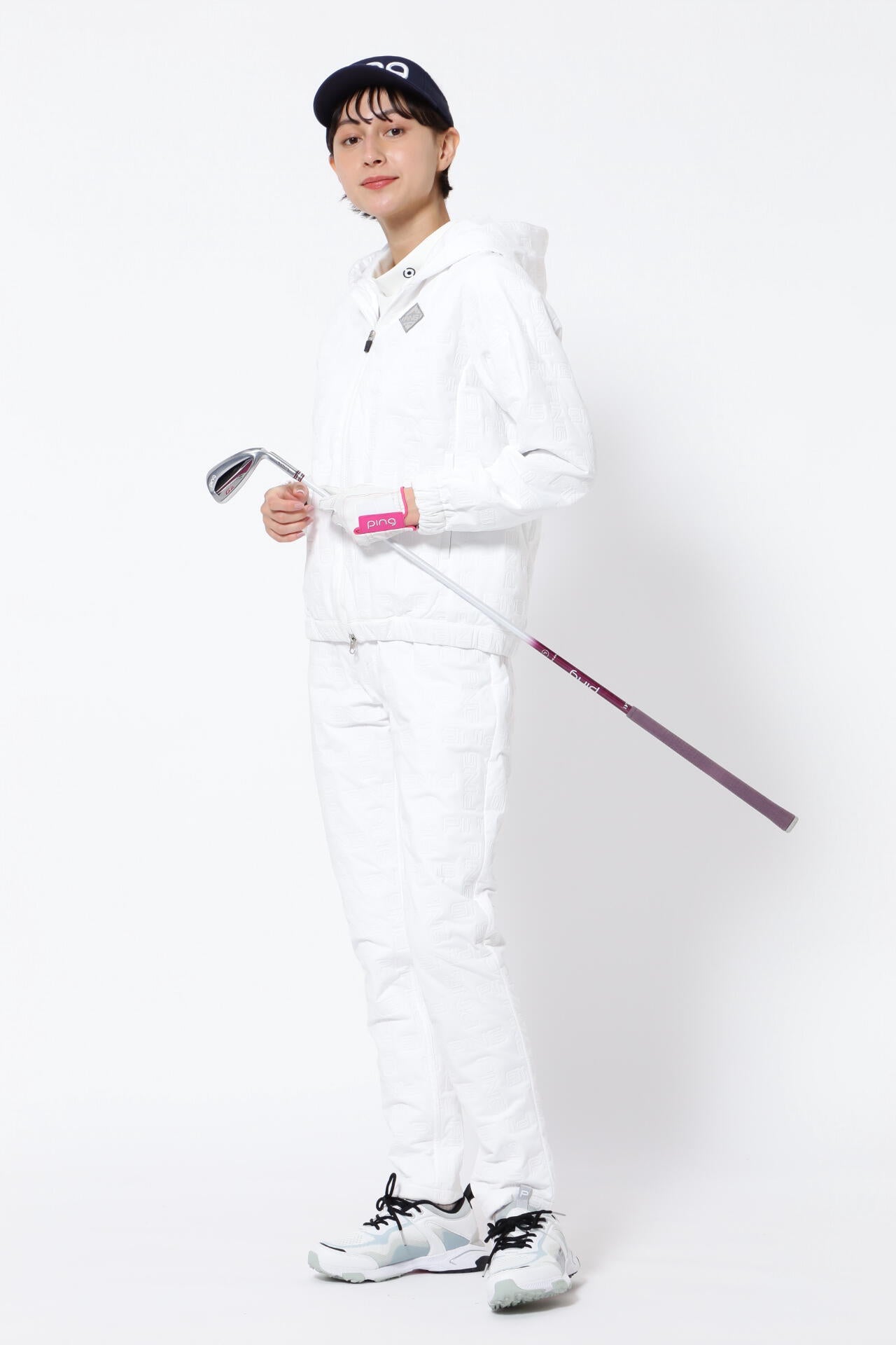 PING APPAREL】ソニックキルト防風撥水中綿ブルゾン ＜NATIVE