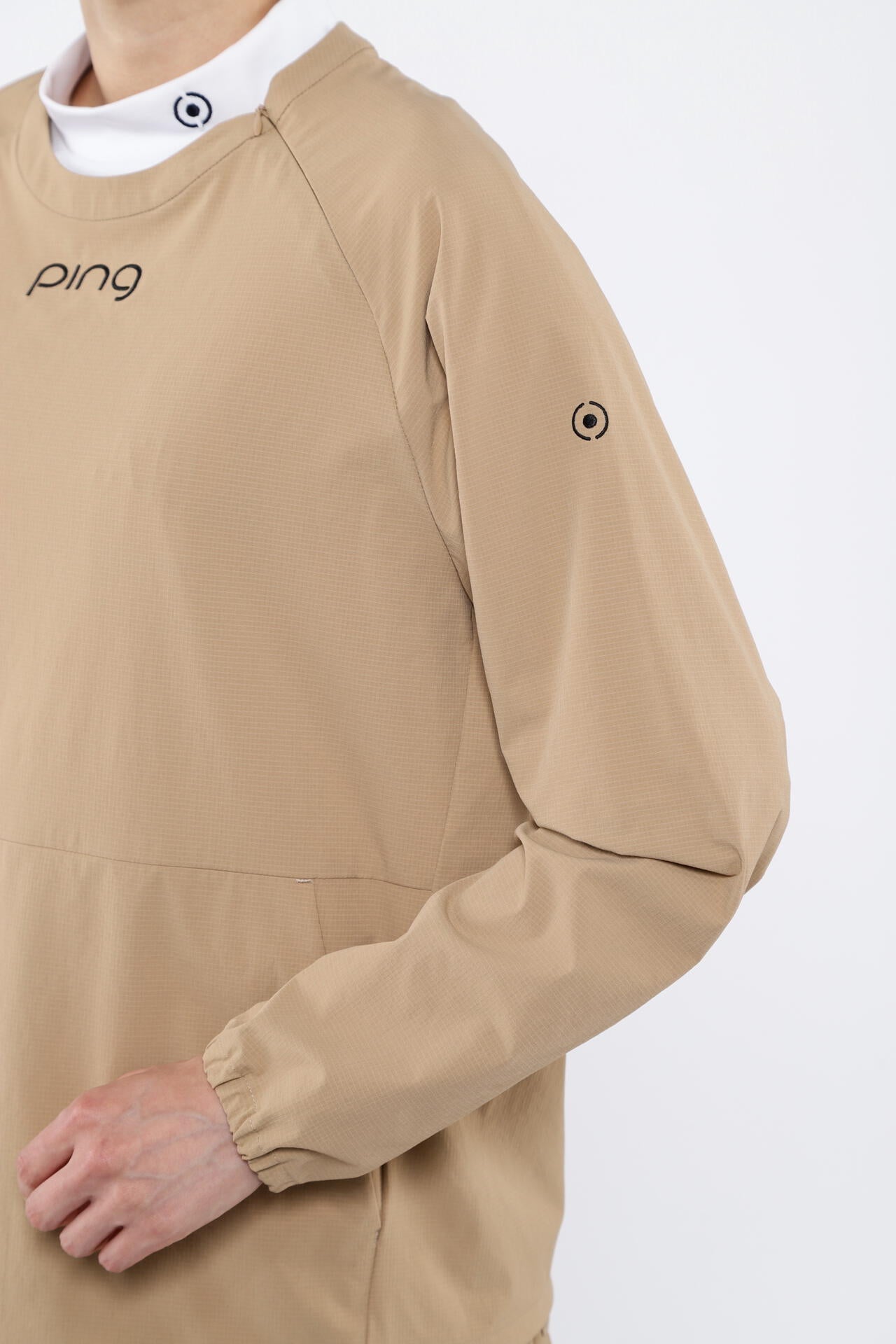 【PING APPAREL】2WAYストレッチリップストップ プルオーバー ＜LADIES LINE＞ (LADIES)