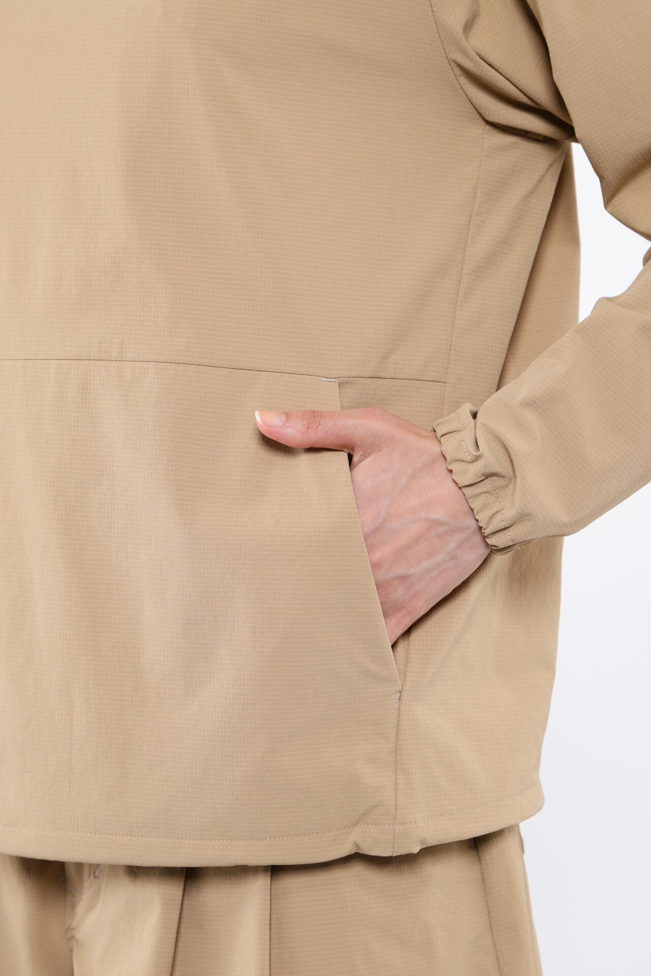 【PING APPAREL】2WAYストレッチリップストップ プルオーバー ＜LADIES LINE＞ (LADIES)