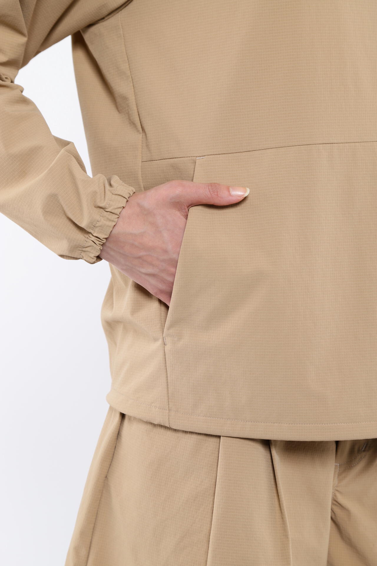 【PING APPAREL】2WAYストレッチリップストップ プルオーバー ＜LADIES LINE＞ (LADIES)