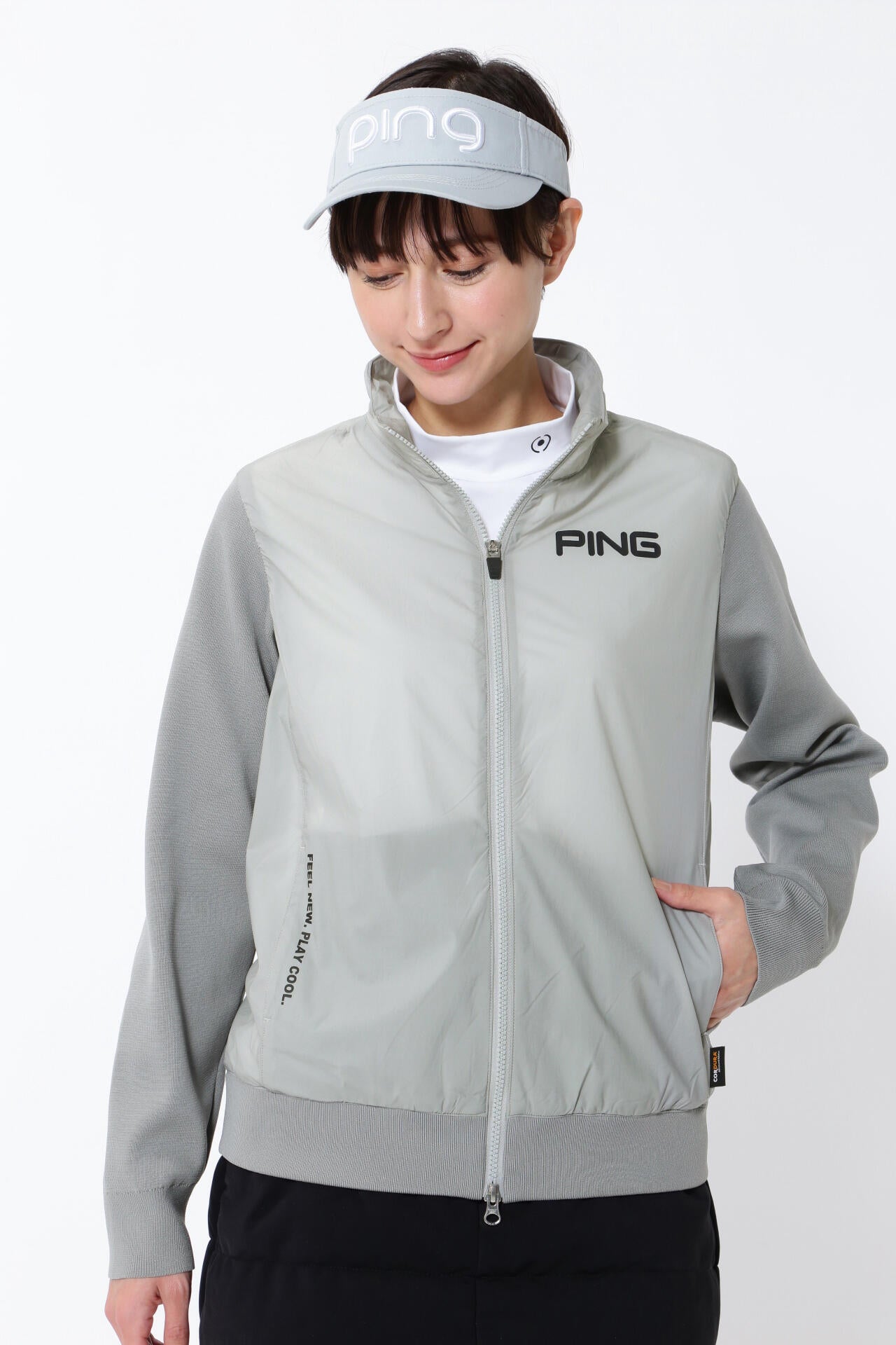 19800円★ピン PING 高機能ドッキングブルゾン★L PING 高機能ドッキングブルゾン 黒 19800円☆ピン PING 高機能