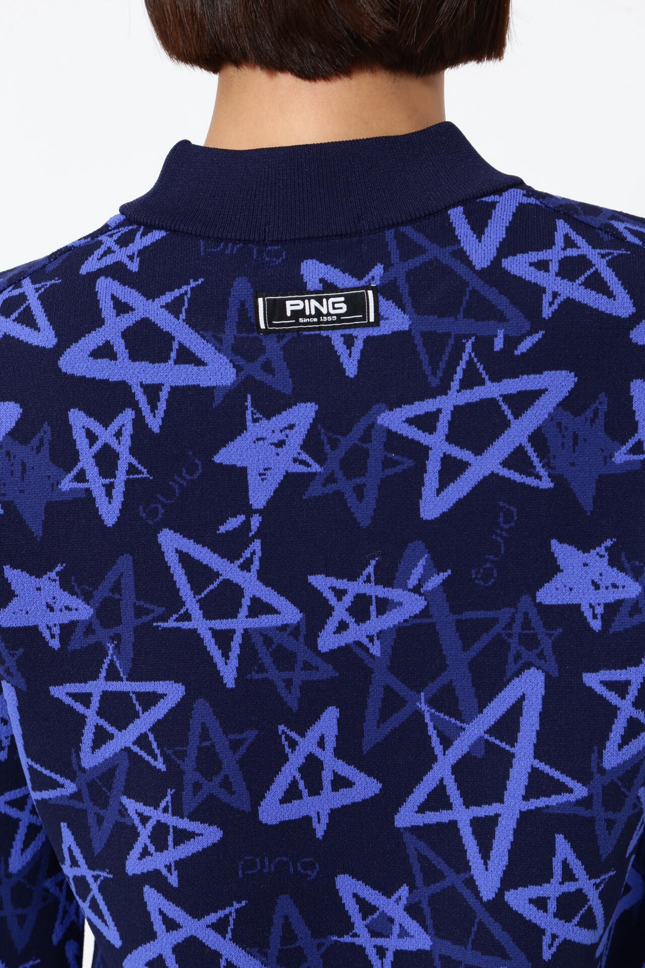 PING APPAREL】ジャカードニットワンピース ＜NATIVE＞ (LADIES