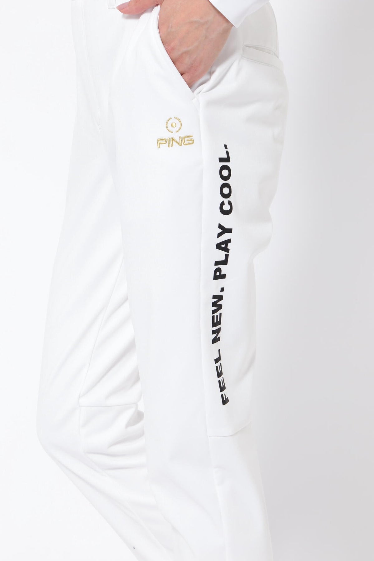 【PING APPAREL】ジョガーパンツ ＜GOLD＞ (LADIES)
