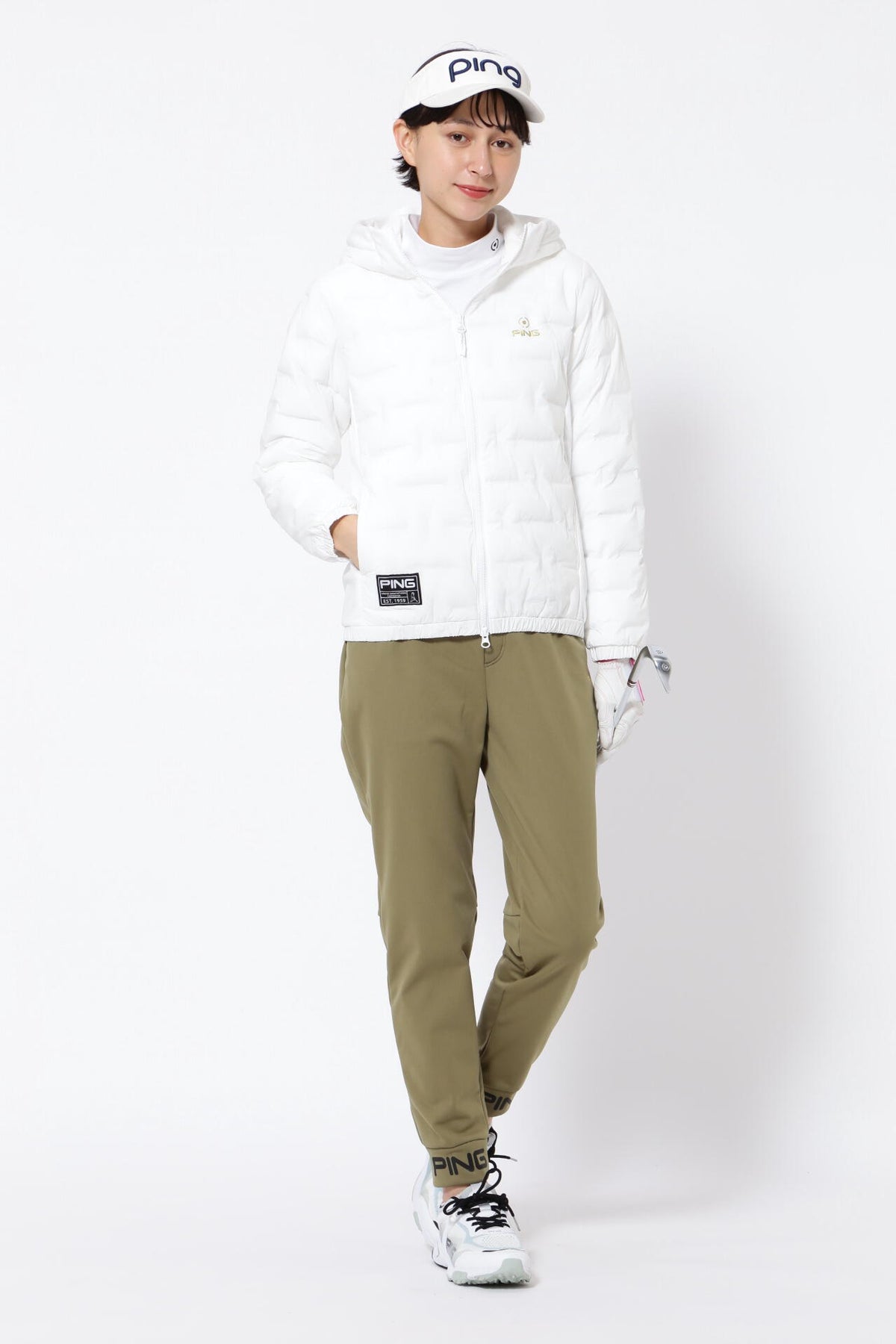 【PING APPAREL】ジョガーパンツ ＜GOLD＞ (LADIES)